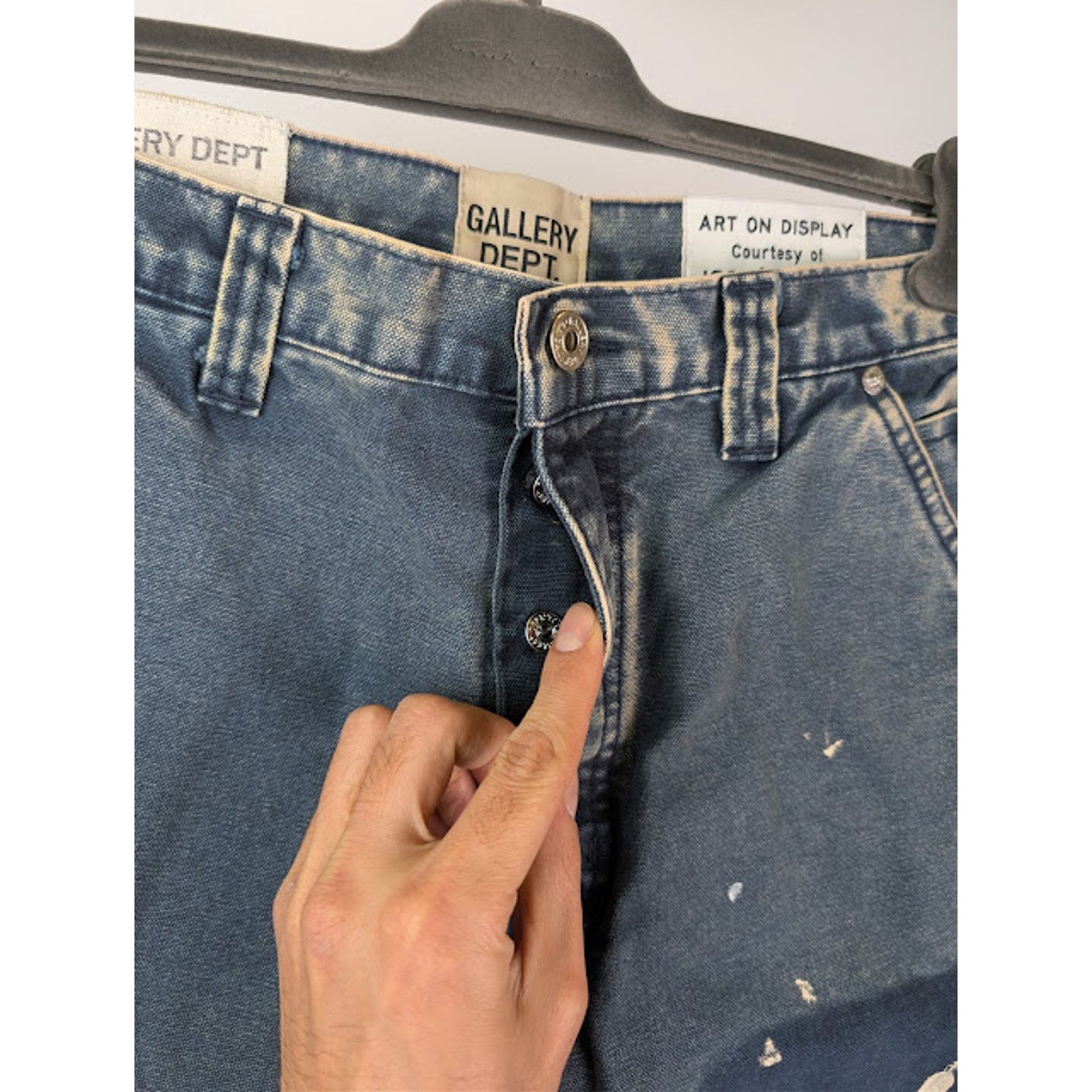 Gallery Dept. o1rshd1 LA Flare Carpenter Pants in Navy Size US 31 - 7 Thumbnail