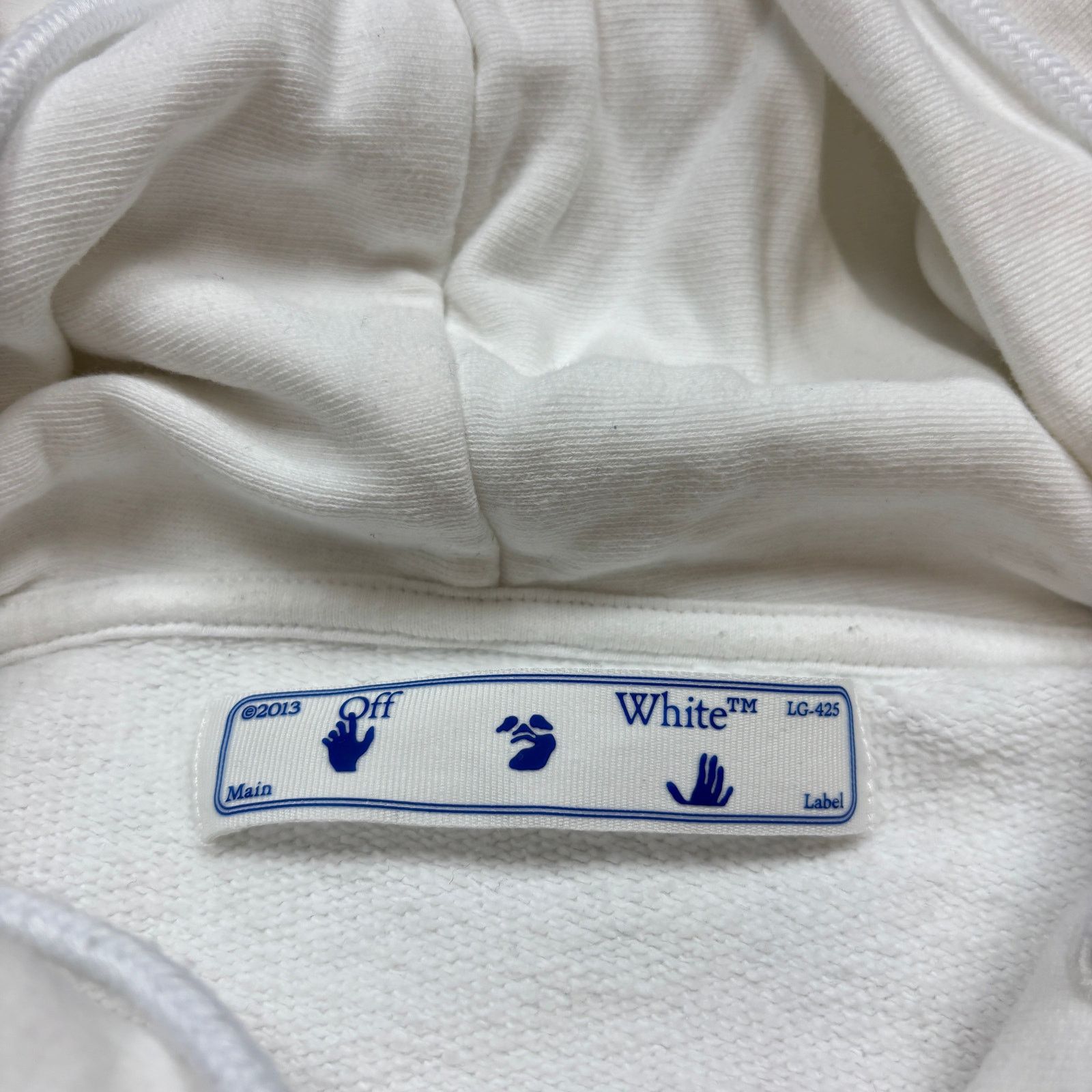 Off-White Off-White Main Label Virgil Abloh Stencil Arrows Hoodie XL Size US XL / EU 56 / 4 - 5 Thumbnail