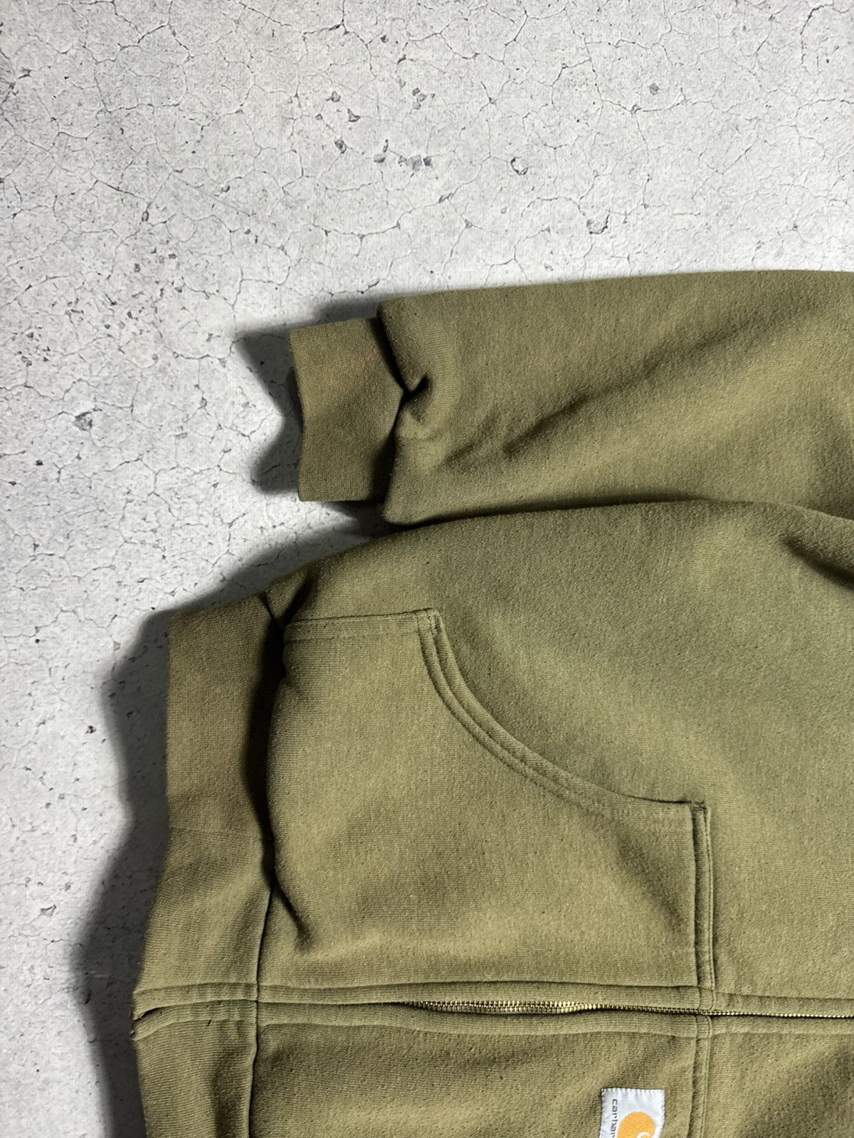 Carhartt Carhartt Full Zip Hoodie Size M Vintage Size US M / EU 48-50 / 2 - 2 Thumbnail
