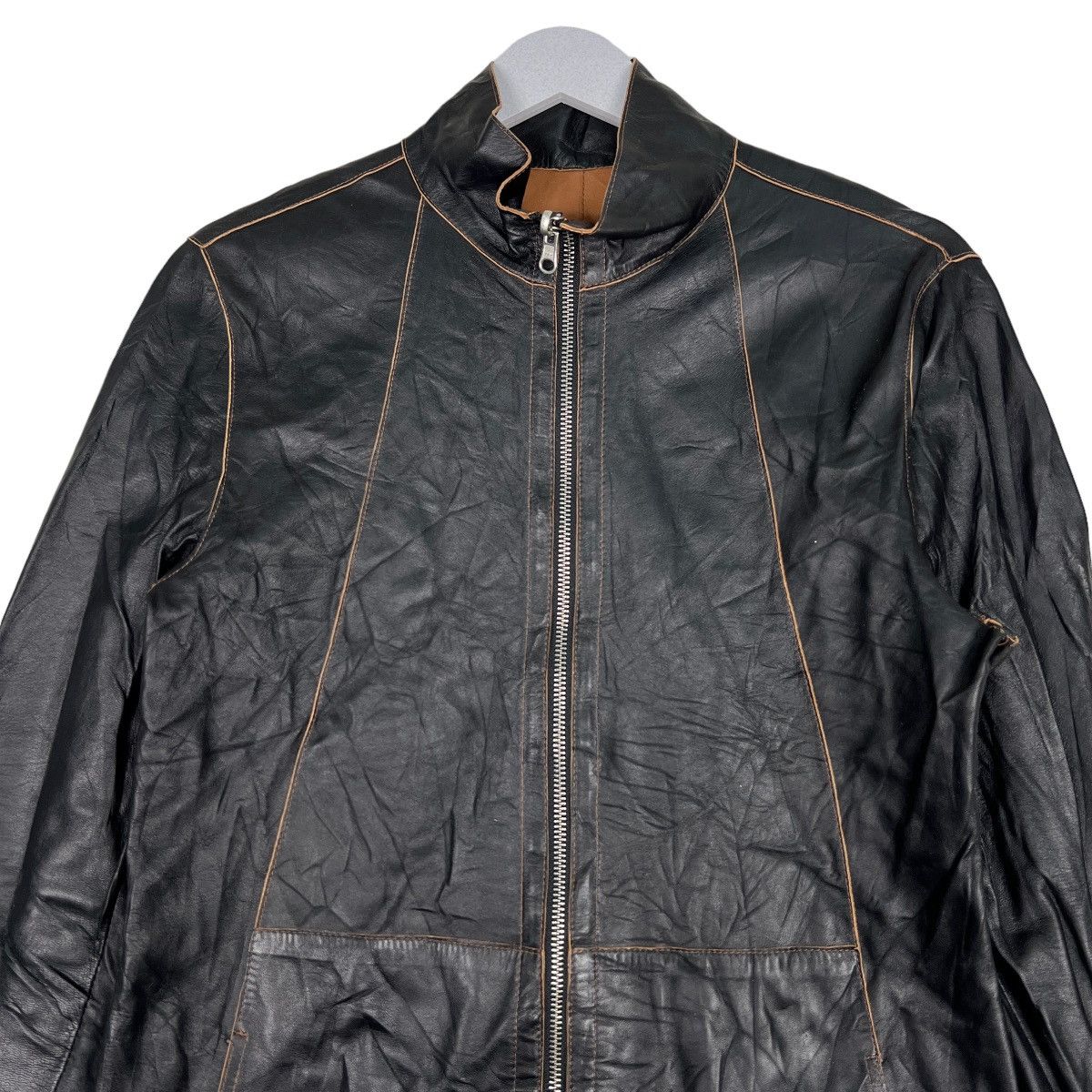 Japanese Brand 🔥 REVERSIBLE LEATHER JACKET Size US M / EU 48-50 / 2 - 3 Thumbnail