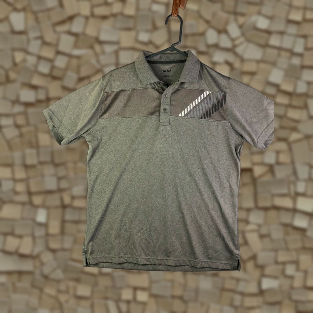 Vintage Snake Eyes Mens Medium Short Sleeve Collared Gray T Shirt Size US M / EU 48-50 / 2 - 1 Thumbnail
