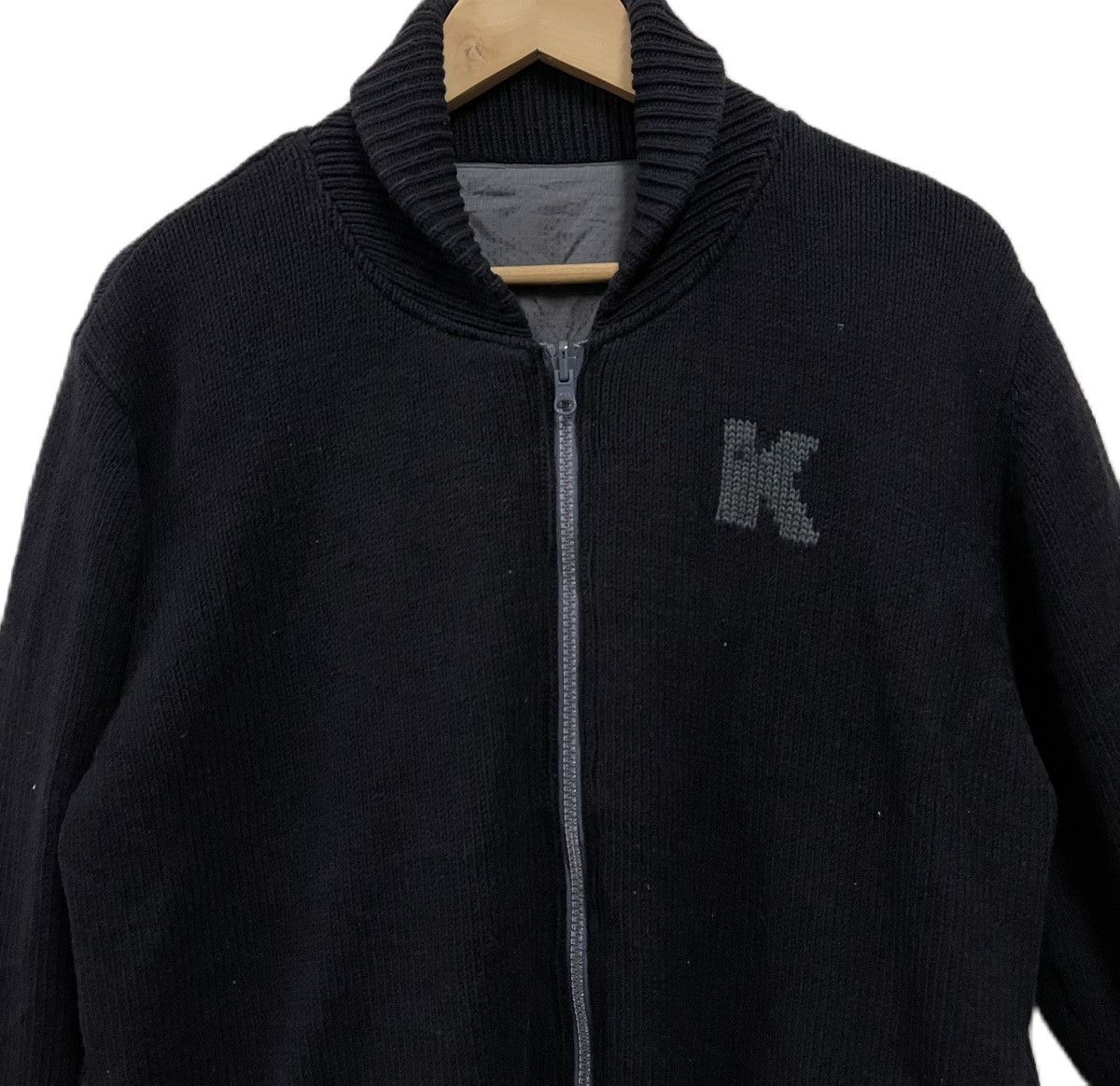 If Six Was Nine Karl Helmut By Pink House Reversible Jacket Sweater Size US L / EU 52-54 / 3 - 3 Thumbnail