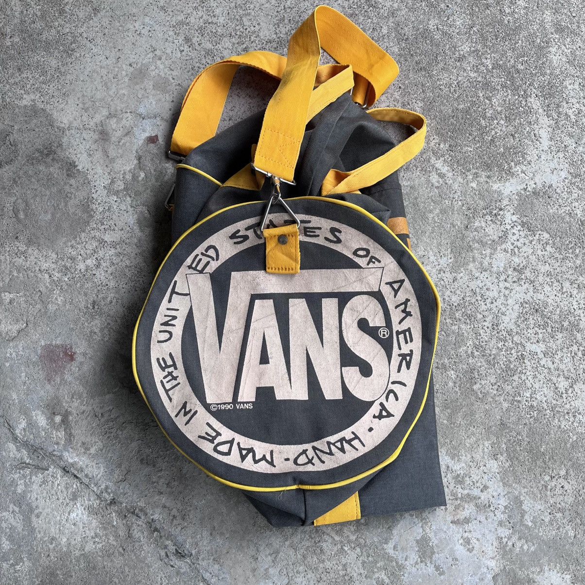Vans Vintage 1990 Vans USA-Made Nylon Duffle Bag Size ONE SIZE - 9 Thumbnail