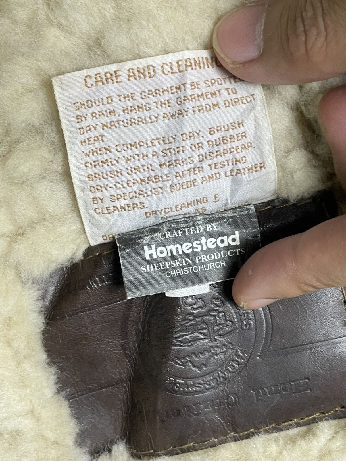Vintage Sheepskin Coat Homestead Vests (59) Size US XXS / EU 40 - 13 Thumbnail