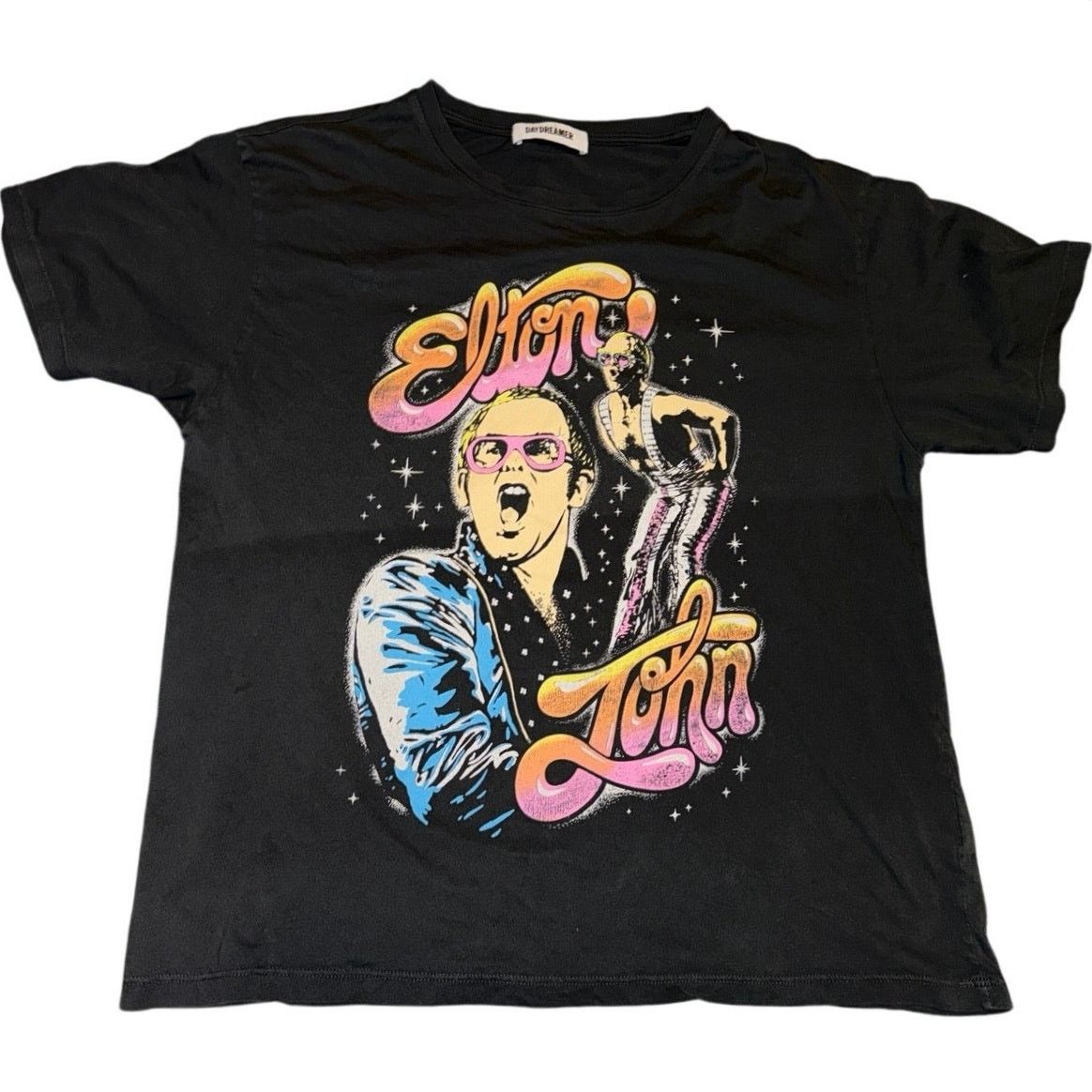 Daydreamer DAYDREAMER Elton John On Stage Boyfriend T-Shirt Size Medium Size M / US 6-8 / IT 42-44 - 1 Thumbnail