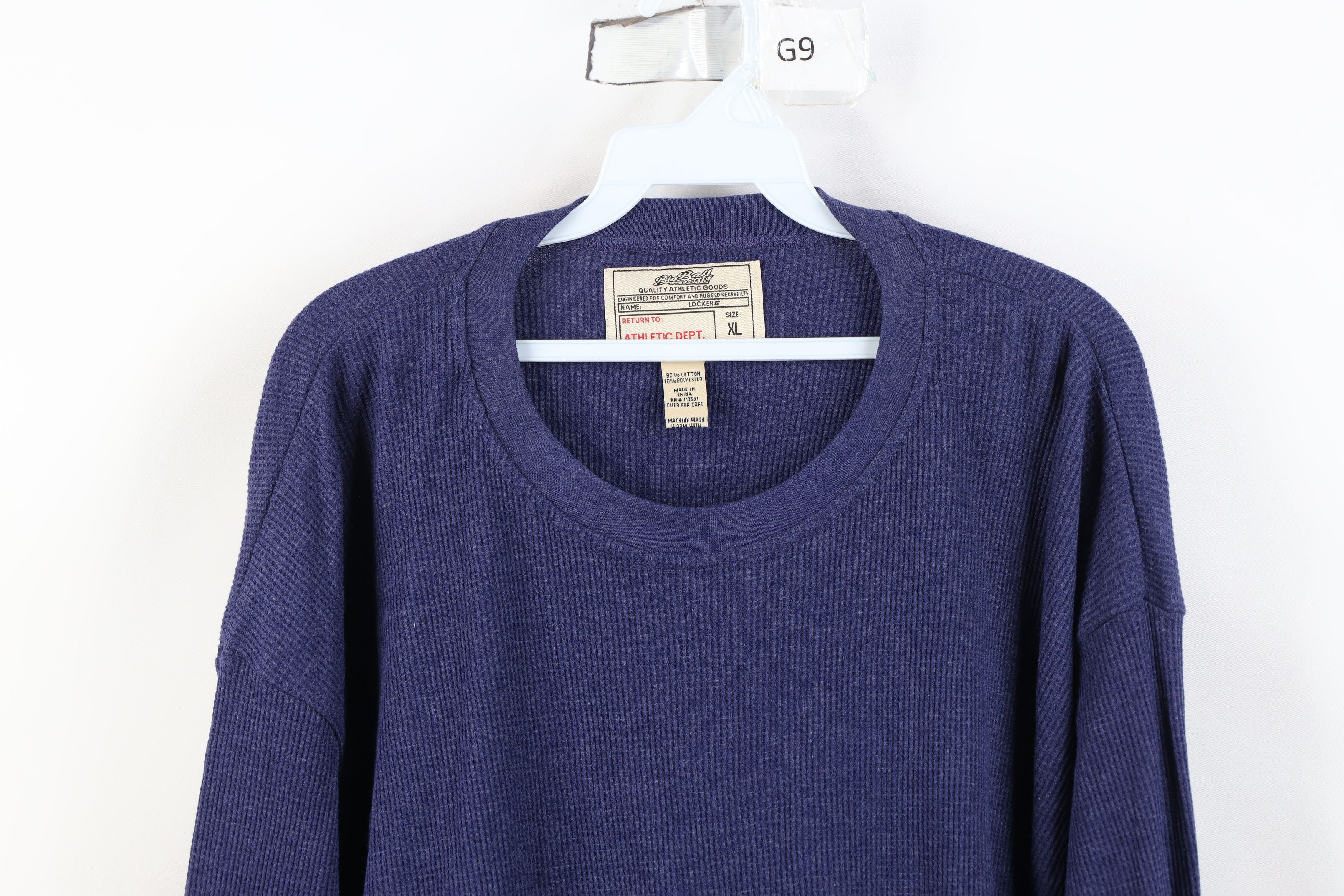 Vintage Vintage Y2K Streetwear Waffle Knit Long Sleeve T-Shirt Size US XL / EU 56 / 4 - 2 Thumbnail
