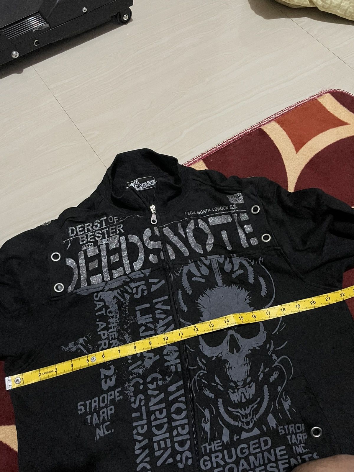 If Six Was Nine (send offer) Y2K Center clase jacket punk Size US L / EU 52-54 / 3 - 11 Thumbnail