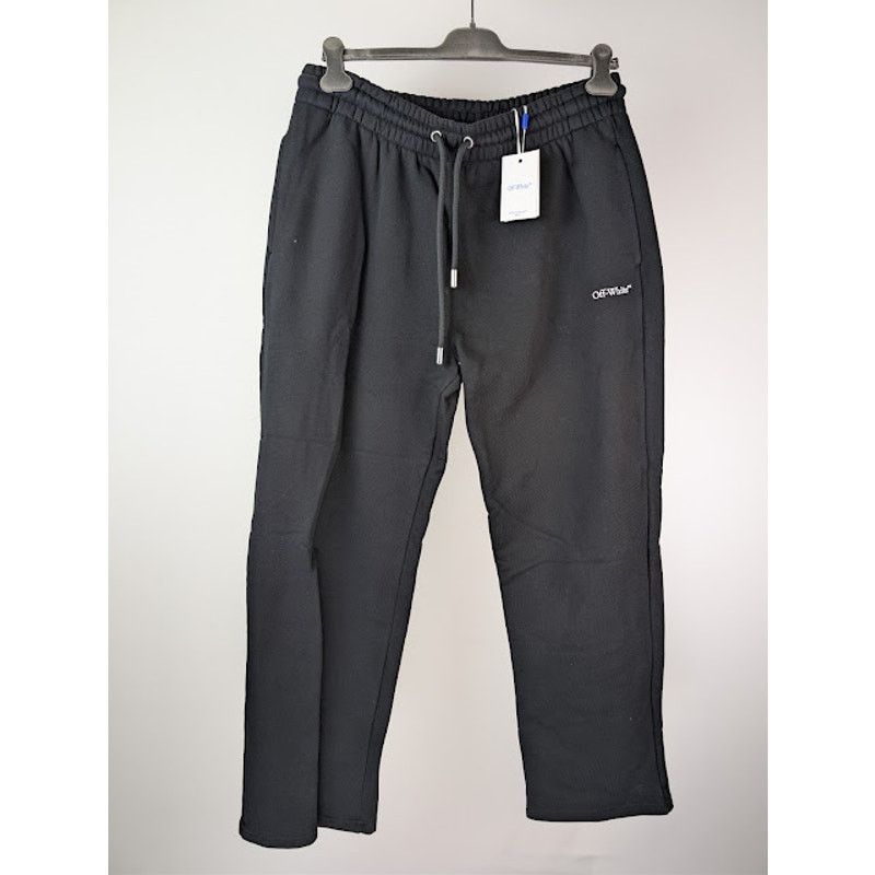 Off-White o1rshd1 Pixel Diag Sweatpants in Black / White Size US 36 / EU 52 - 3 Thumbnail