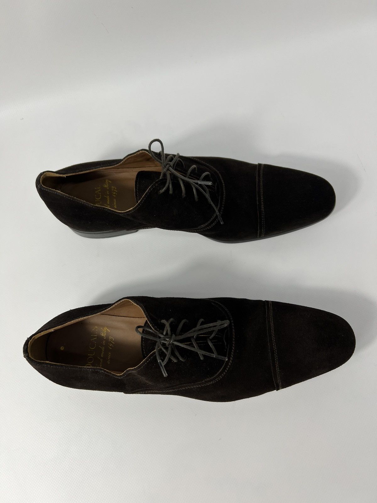 Doucal's Vintage luxury Doucal’s Oxford Suede Shoes Hand Made Size 42 Size US 9 / EU 42 - 3 Thumbnail