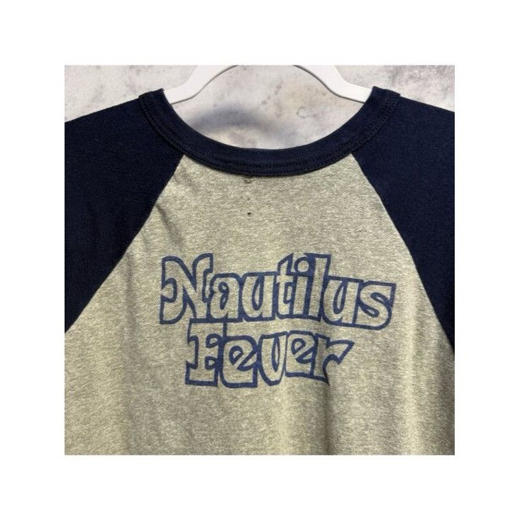 Vintage Vintage 80s Crop Top T Shirt Adult XL Nautilus Fever USA Size XL / US 12-14 / IT 48-50 - 3 Thumbnail