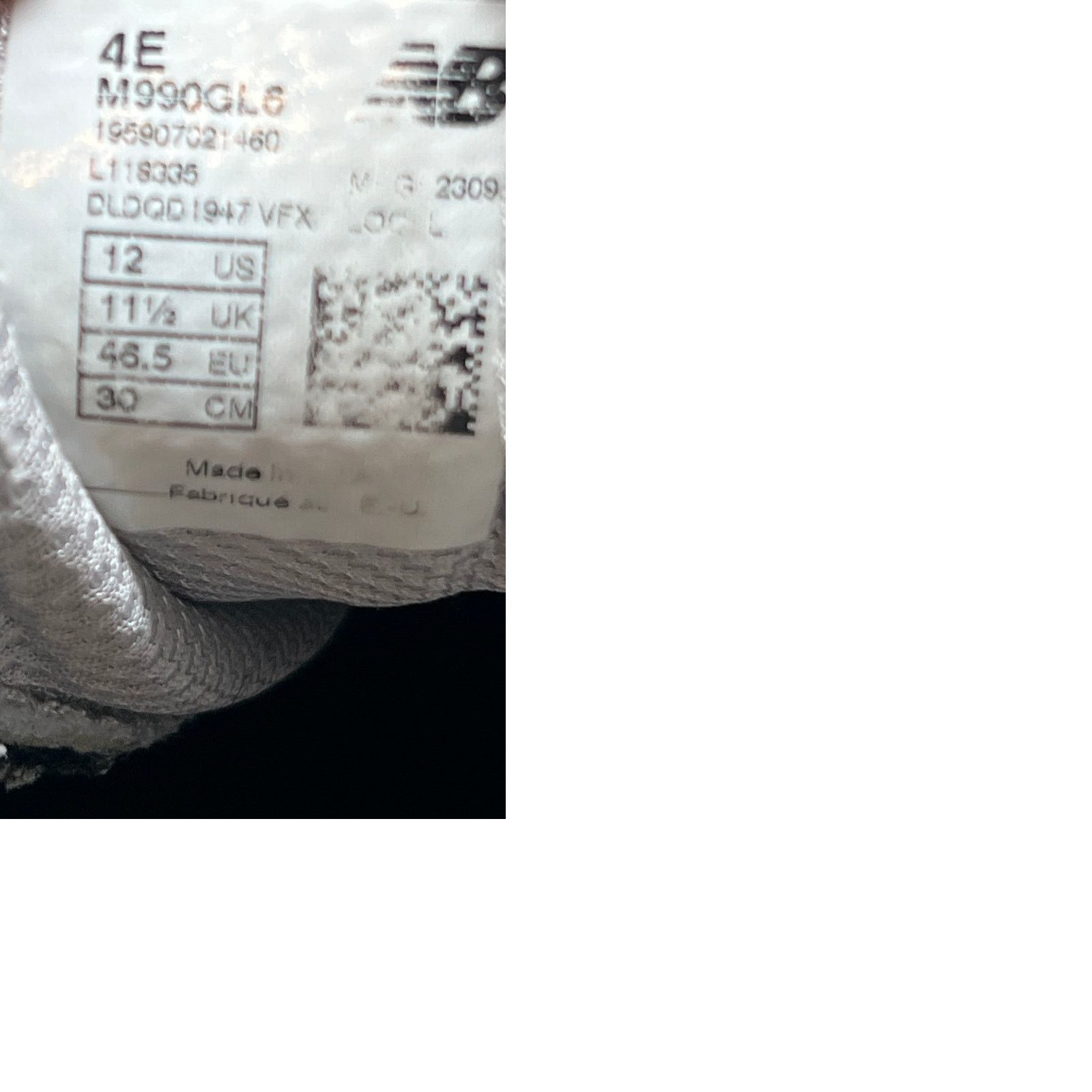 New Balance New Balance Made in USA 990v6 Mens 12 Size US 12 / EU 45 - 7 Thumbnail