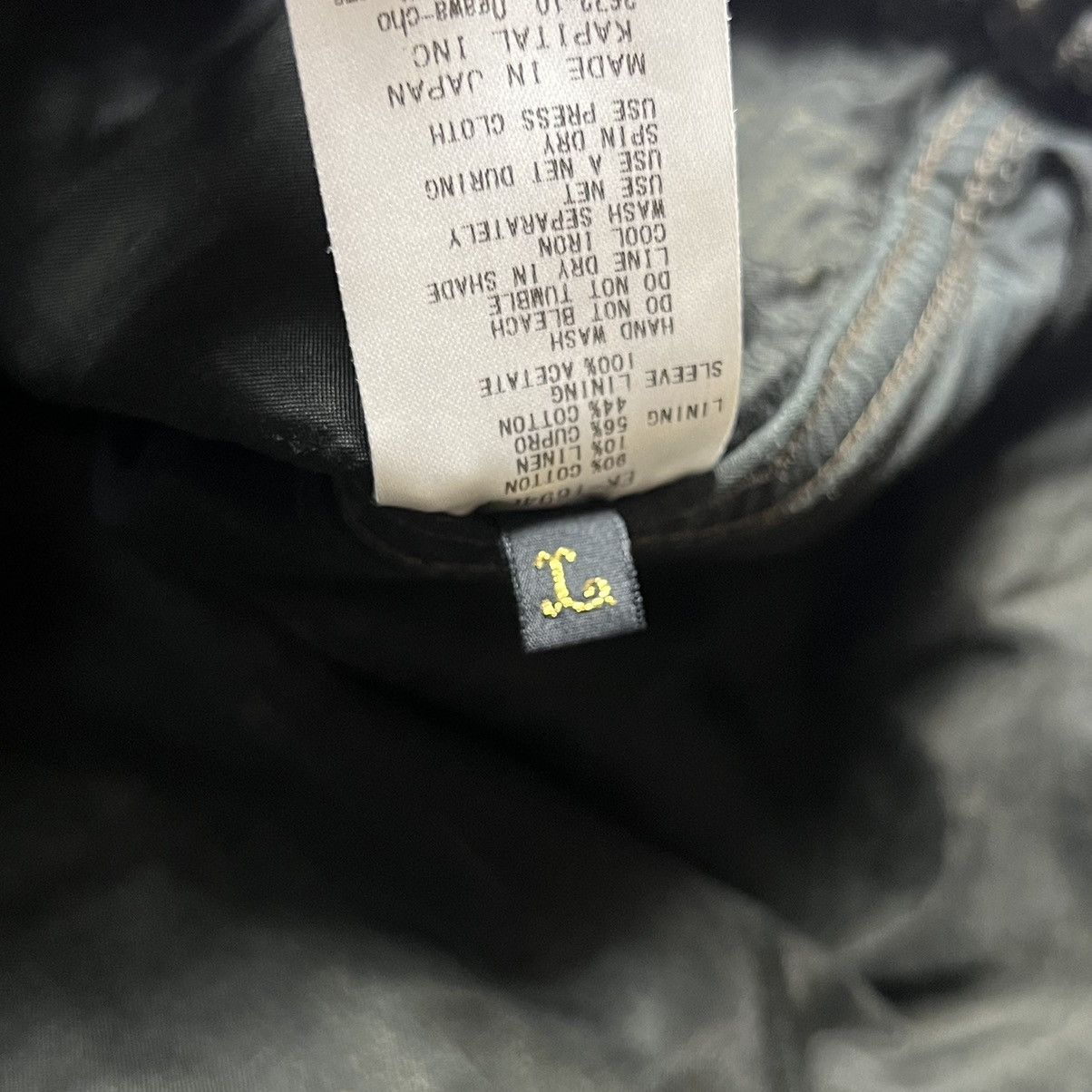 Kapital × Kapital Kountry Kapital Kountry BLACK BORO SPRING 1ST Denim Jacket Size US L / EU 52-54 / 3 - 9 Thumbnail