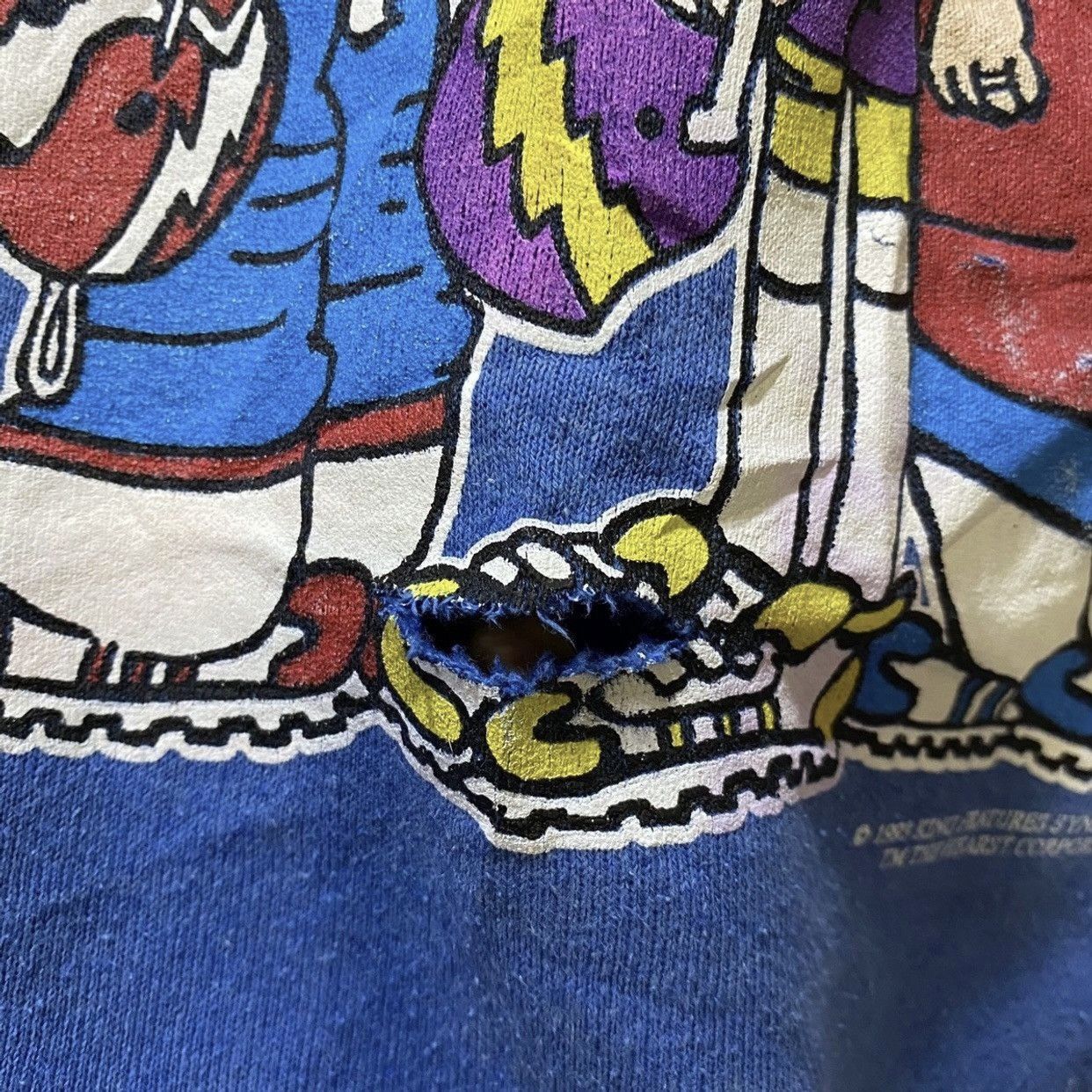 Cartoon Network × Vintage VINTAGE 1993 Popeye, Bluto, Olive And Gangs Super Bowl Size US M / EU 48-50 / 2 - 6 Thumbnail