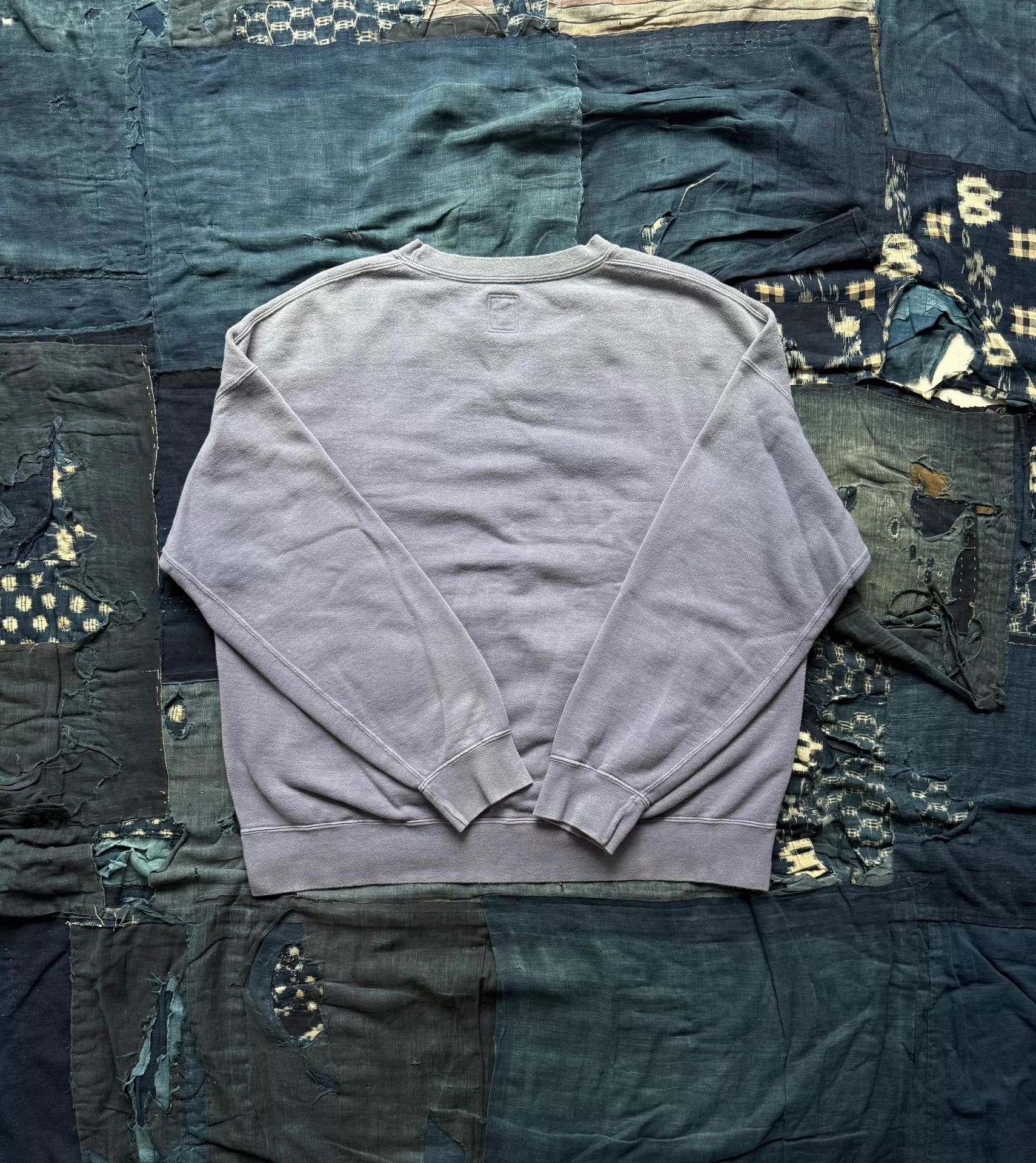 Visvim VISVIM 24AW ICT JUMBO SB L/S Washed Distressed Pullover Blue 4 Size US XL / EU 56 / 4 - 5 Thumbnail