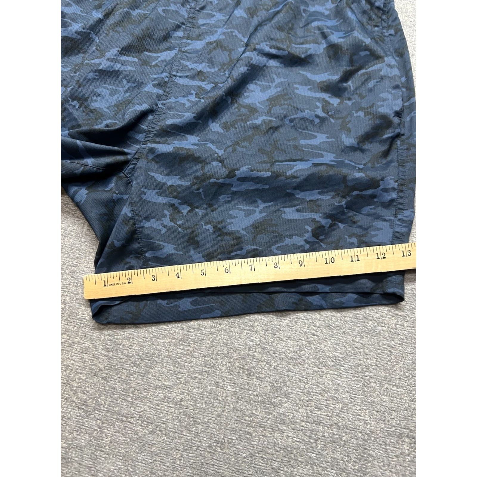 Vintage Mack Weldon Shorts Mens 2XL Athletic Bermuda Blue Drawstring Pockets Size US 39 - 5 Thumbnail