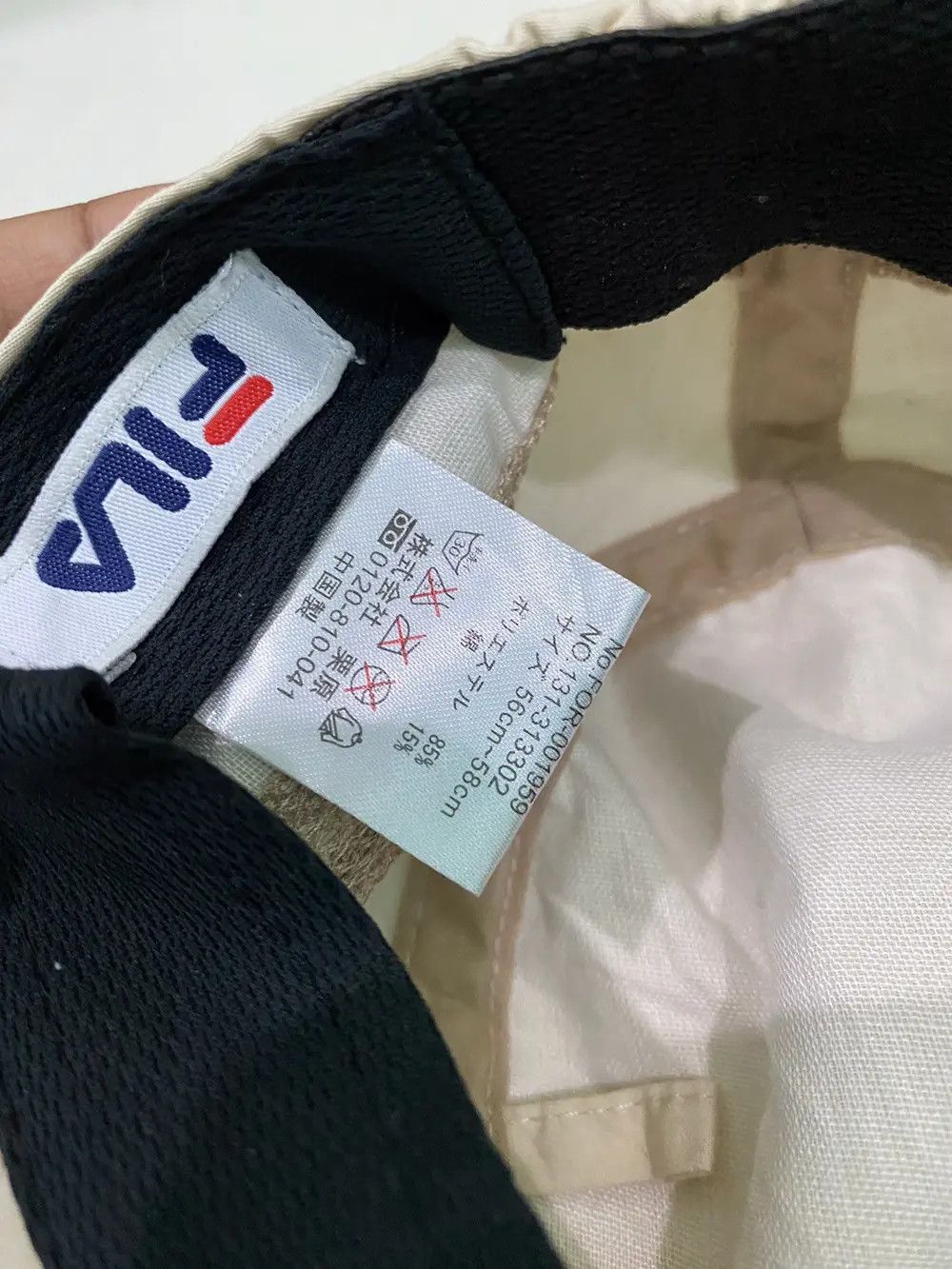 Fila × Vintage Fila Plain Bucket Hat Size ONE SIZE - 5 Thumbnail
