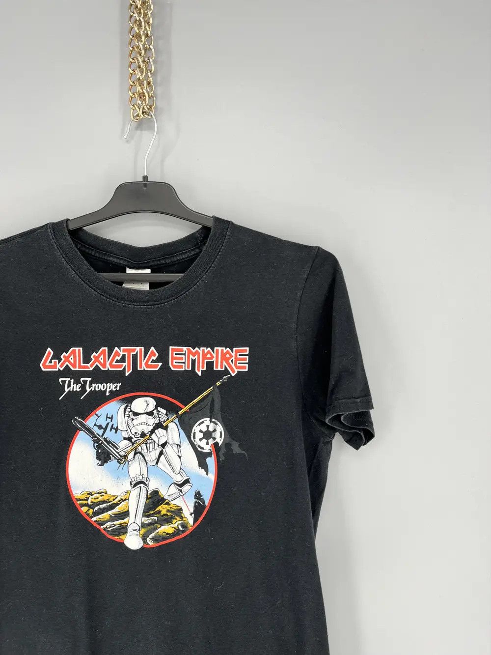 Band Tees VINTAGE STAR WARS x IRON MAIDEN THE TROOPER PROMO TEES Size US M / EU 48-50 / 2 - 5 Thumbnail