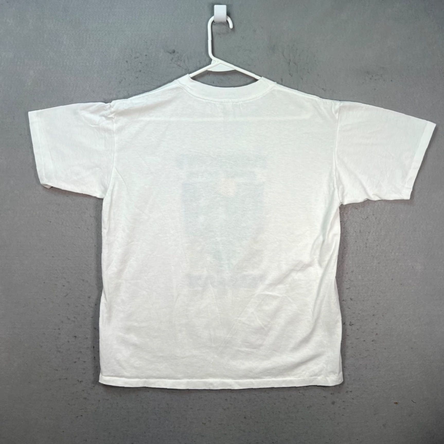 Vintage VINTAGE Silkworm 90s Salem Fresh-Side Graphic T-Shirt White Mens XL USA Shirt Short Sleeve Crew Neck 90s Theme Mens Size US XL / EU 56 / 4 - 2 Thumbnail