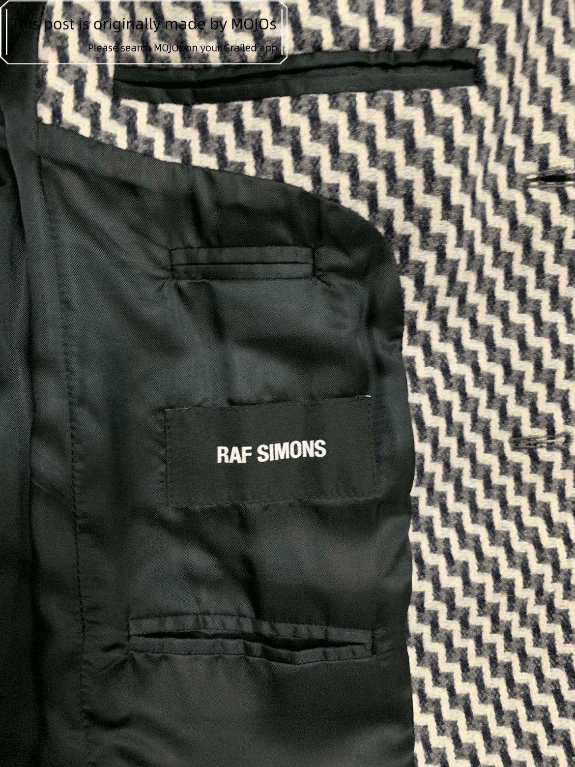 Raf Simons Sz 46 Raf Simons Early Period Pattern Jacket Size US S / EU 44-46 / 1 - 4 Thumbnail