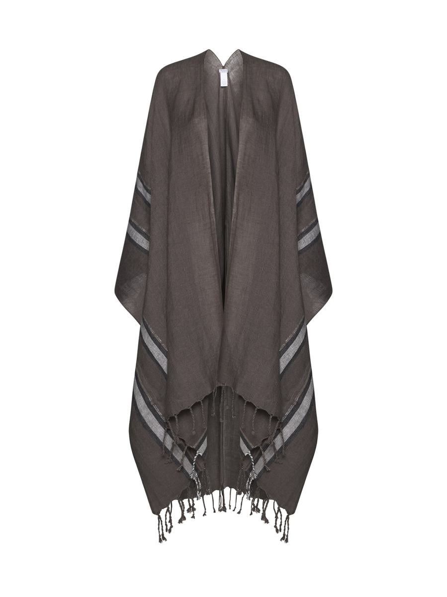 Brunello Cucinelli o1y0725 Size : OS / Cloak in Taupe Size ONE SIZE - 1 Thumbnail