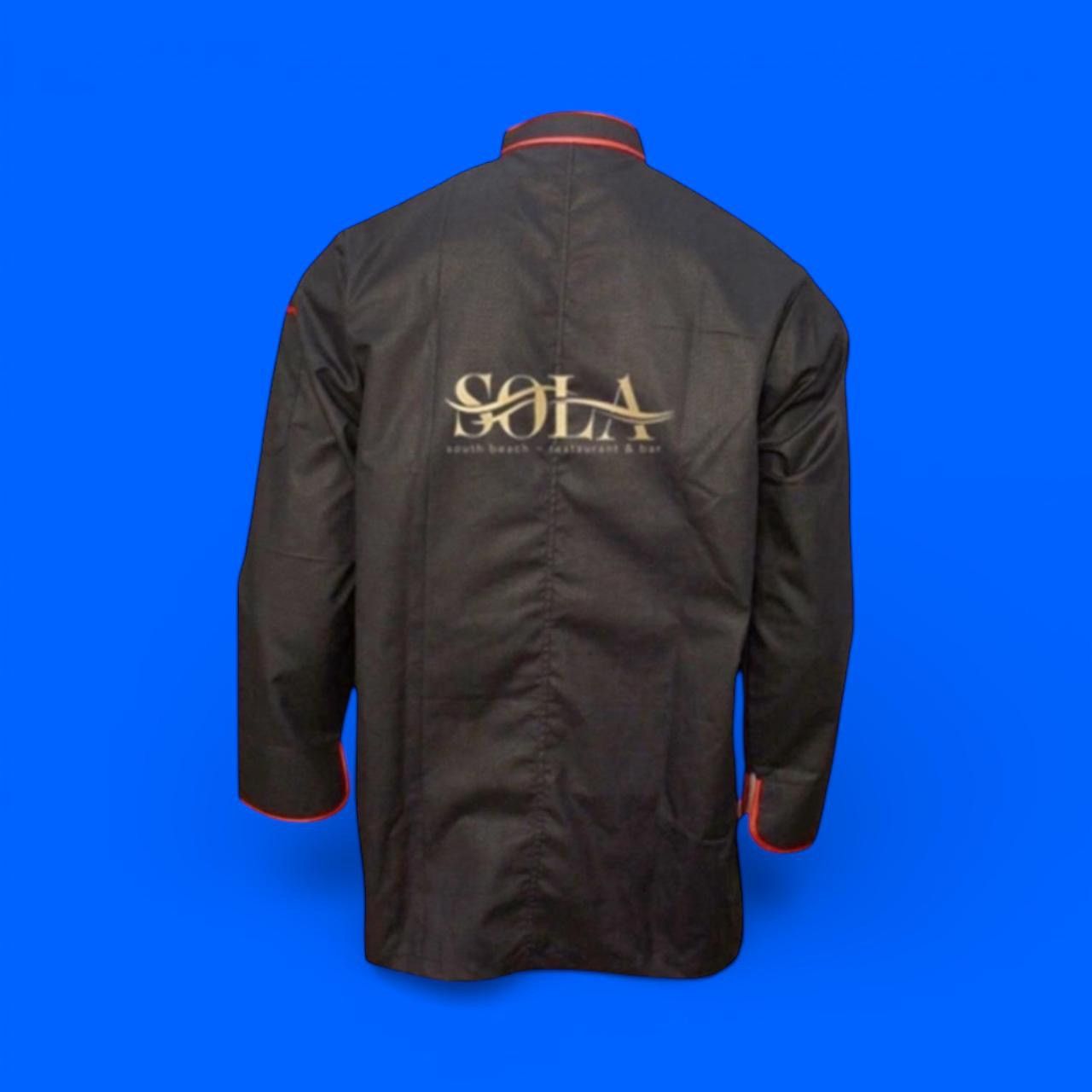 Other Custom Embroidered Black Chef Coats, S-2Xl “Made to order “ Size 28 - 2 Thumbnail