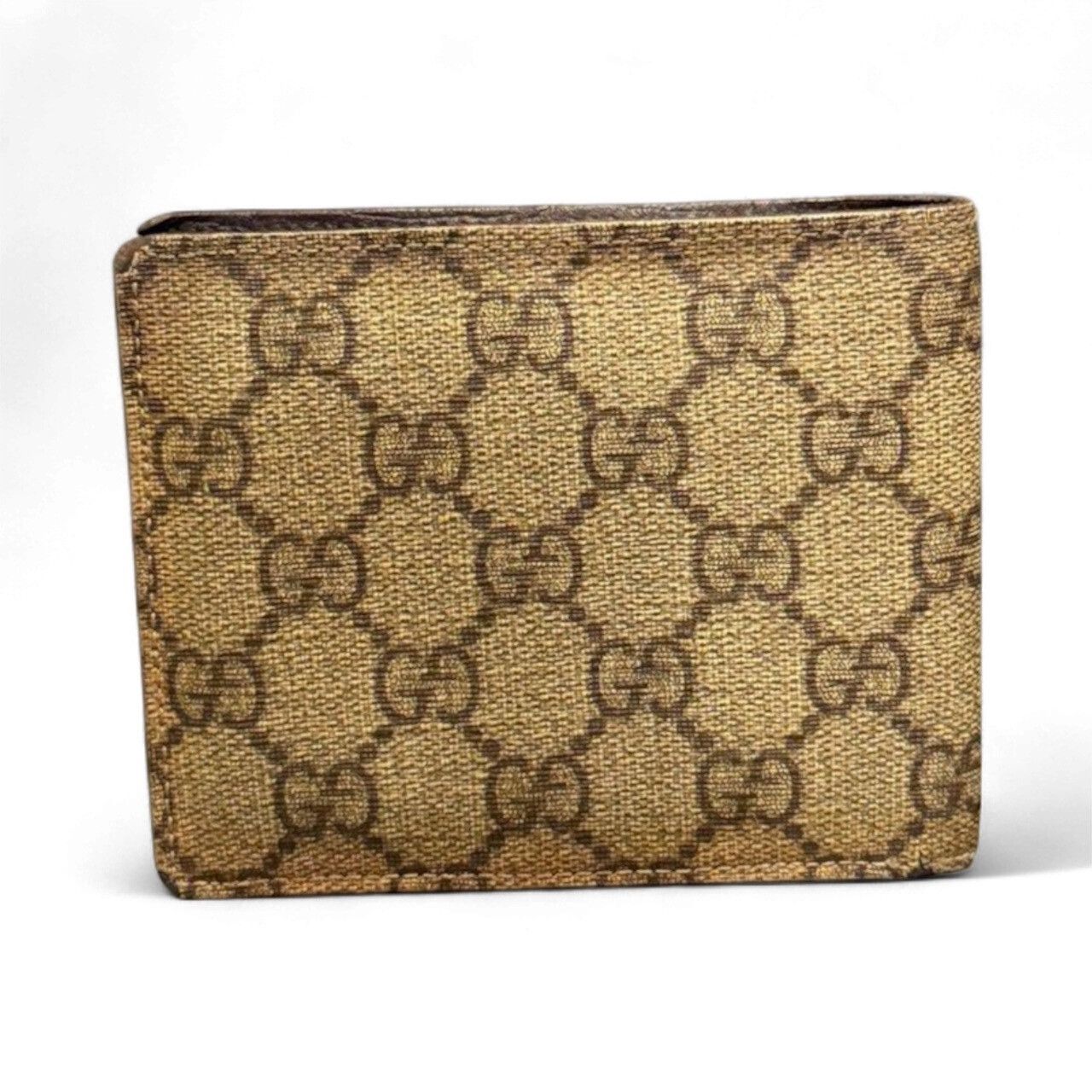 Gucci GUCCI Bill Compartment Beige x brown Size ONE SIZE - 2 Thumbnail