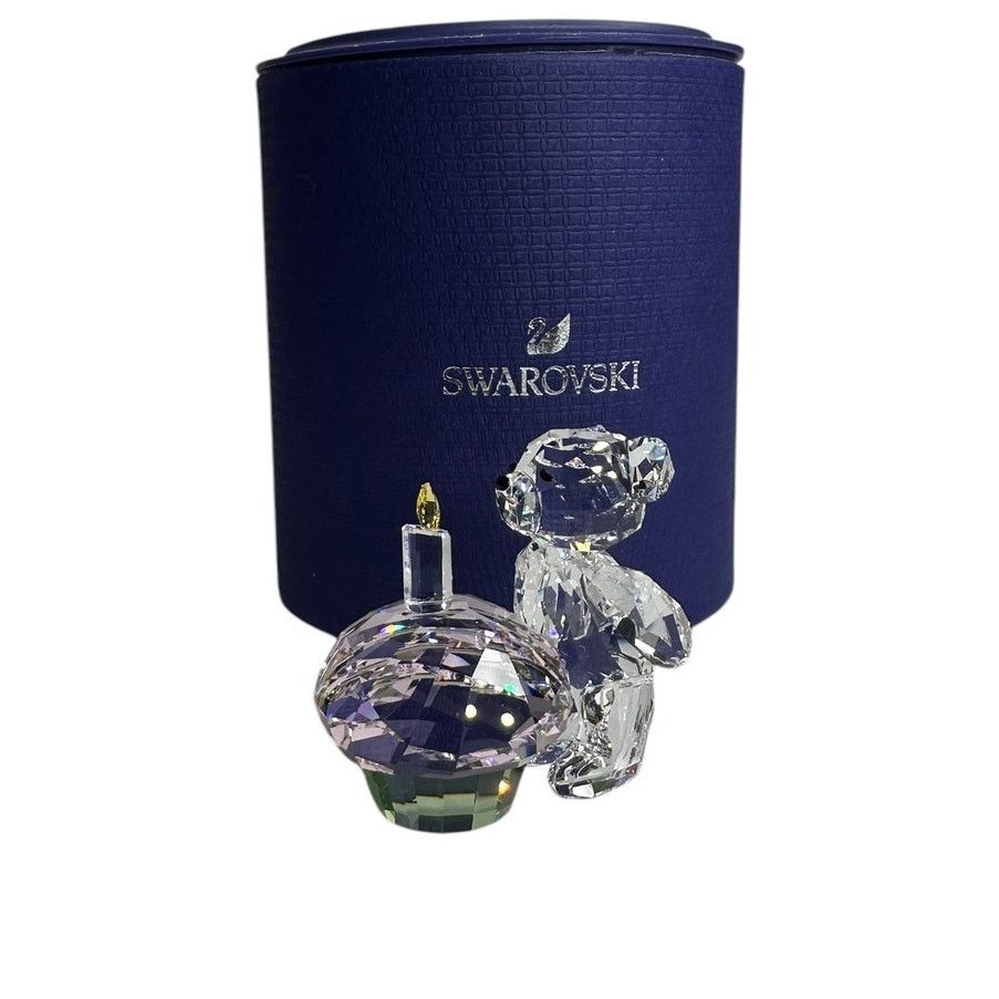 Swarovski Swarovski Bear Time To Celebrate Cupcake Crystal Figurine Size ONE SIZE - 3 Thumbnail