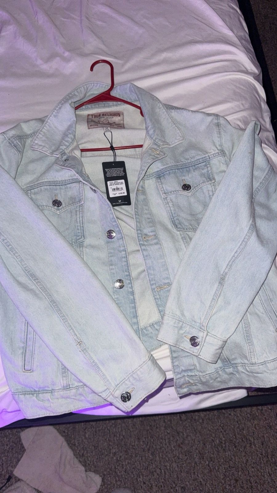 True Religion True Religion Denim Trucker Jacket Size US XL / EU 56 / 4 - 2 Thumbnail