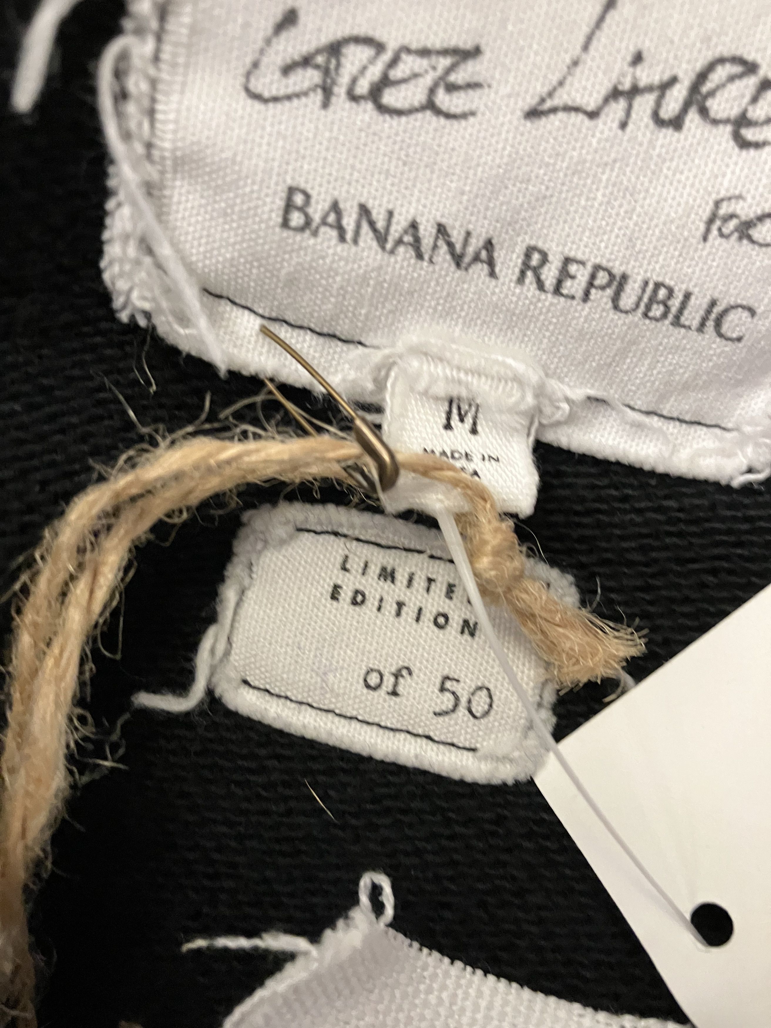 Banana Republic NWT Greg Lauren X Banana Republic Black Hoodie 14/50 Limited Size US M / EU 48-50 / 2 - 4 Thumbnail