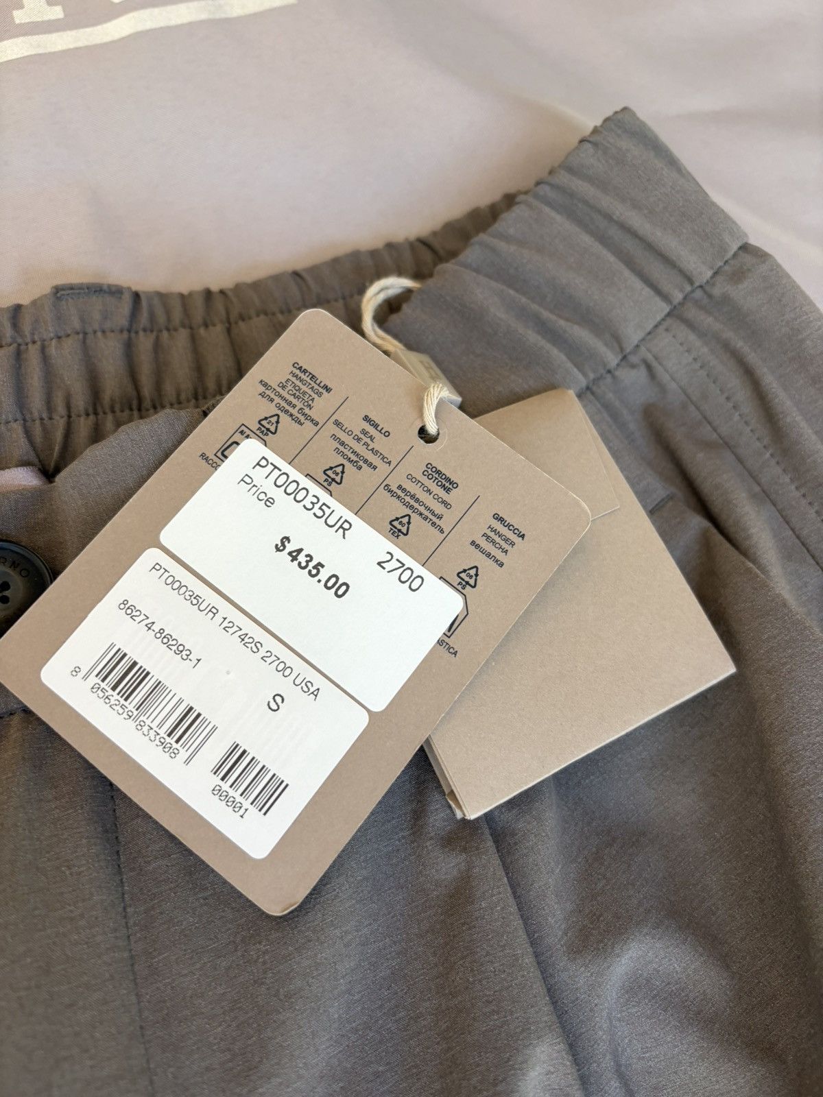 Herno Herno Resort Cargo Trousers Drawstring Luxury Pants Joggers Size US 32 / EU 48 - 3 Thumbnail