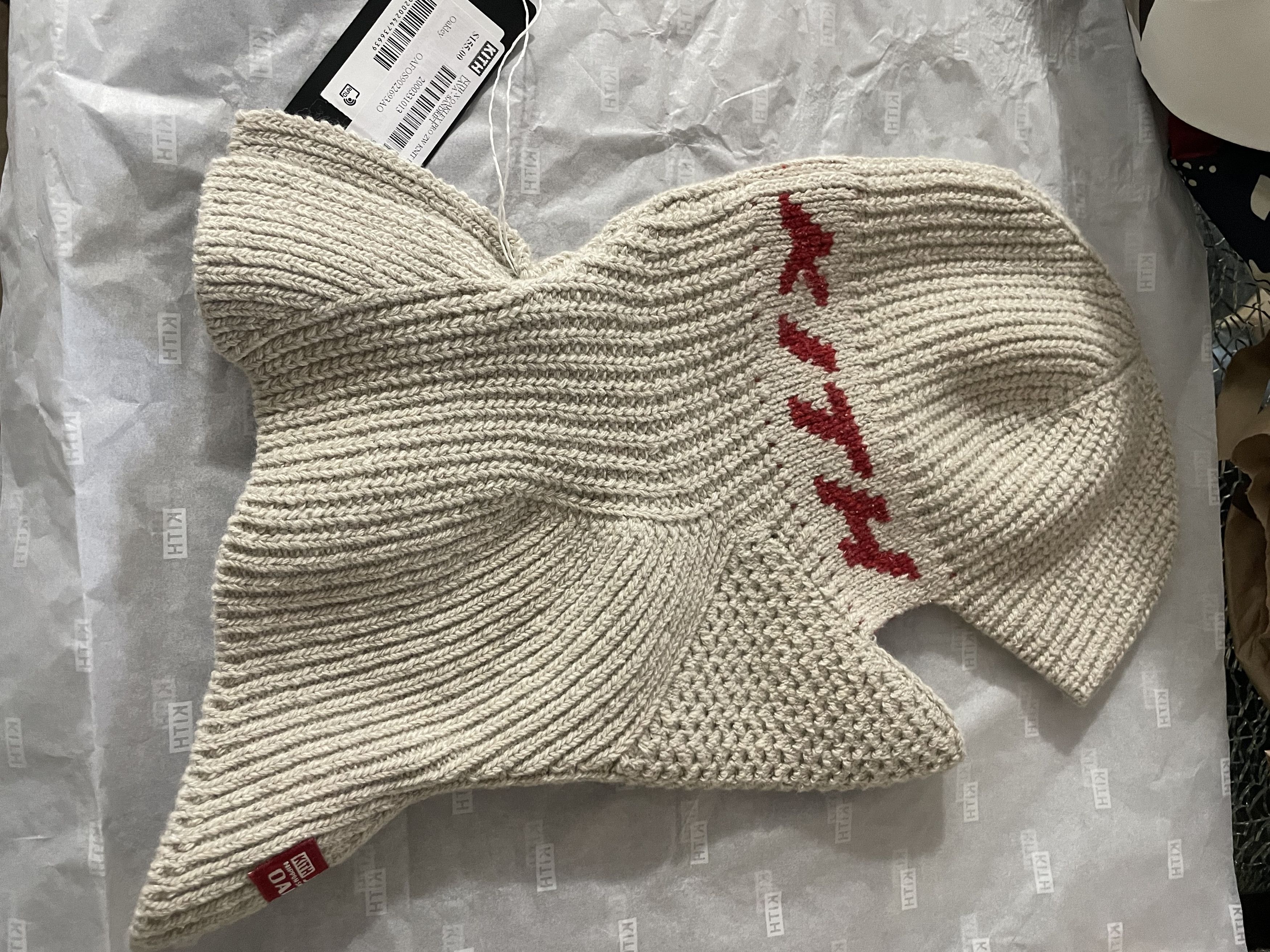 Kith Kith for Oakley Pro ZW Knit Balaclava -Sandrift Size ONE SIZE - 1 Thumbnail