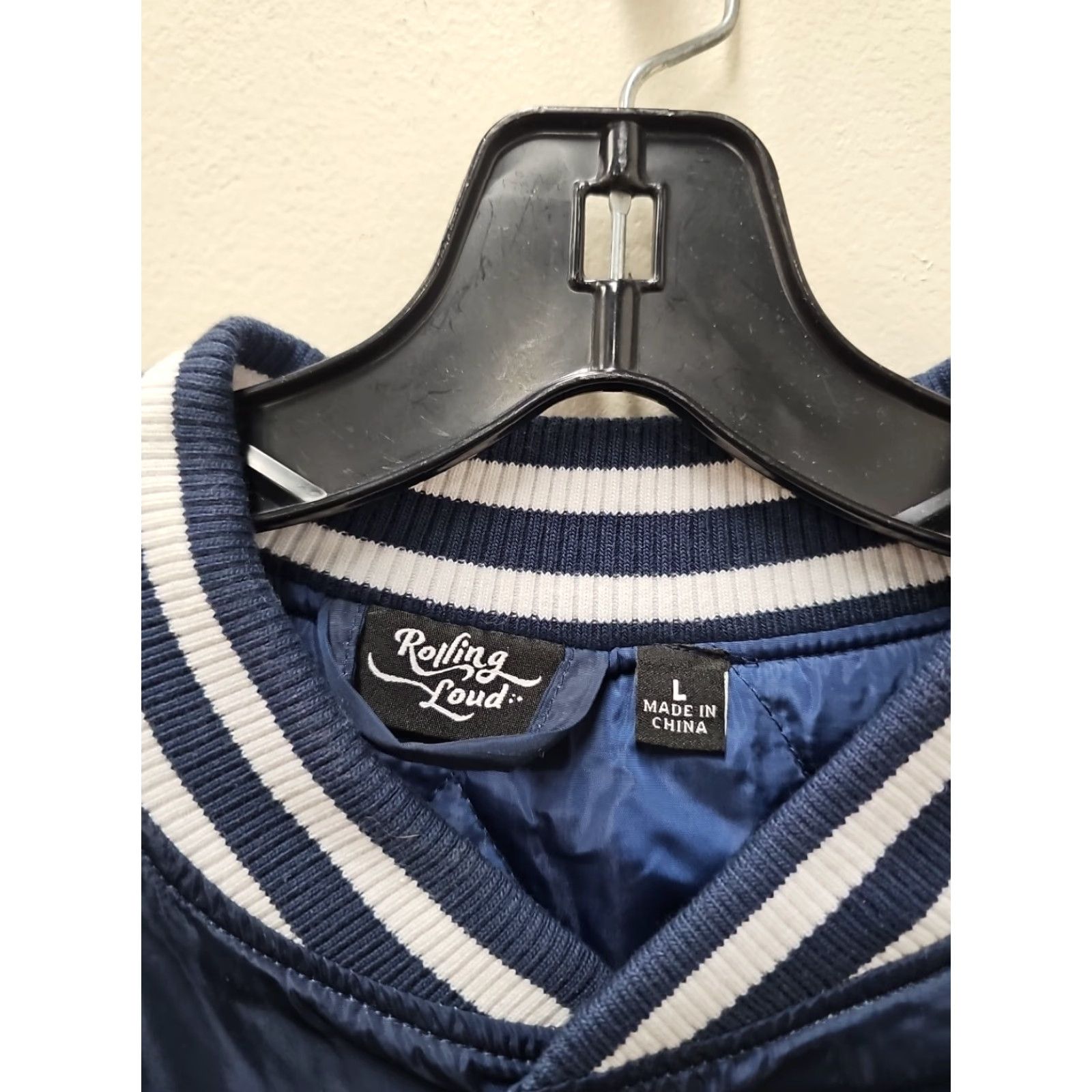 Travis Scott VINTAGE Travis Scott Baseball Outfit/Set Hoodie Blue L Men Regular Long Sleeve Zip Neck Round Neck Embroidered Logo Suspension Size US L / EU 52-54 / 3 - 4 Thumbnail