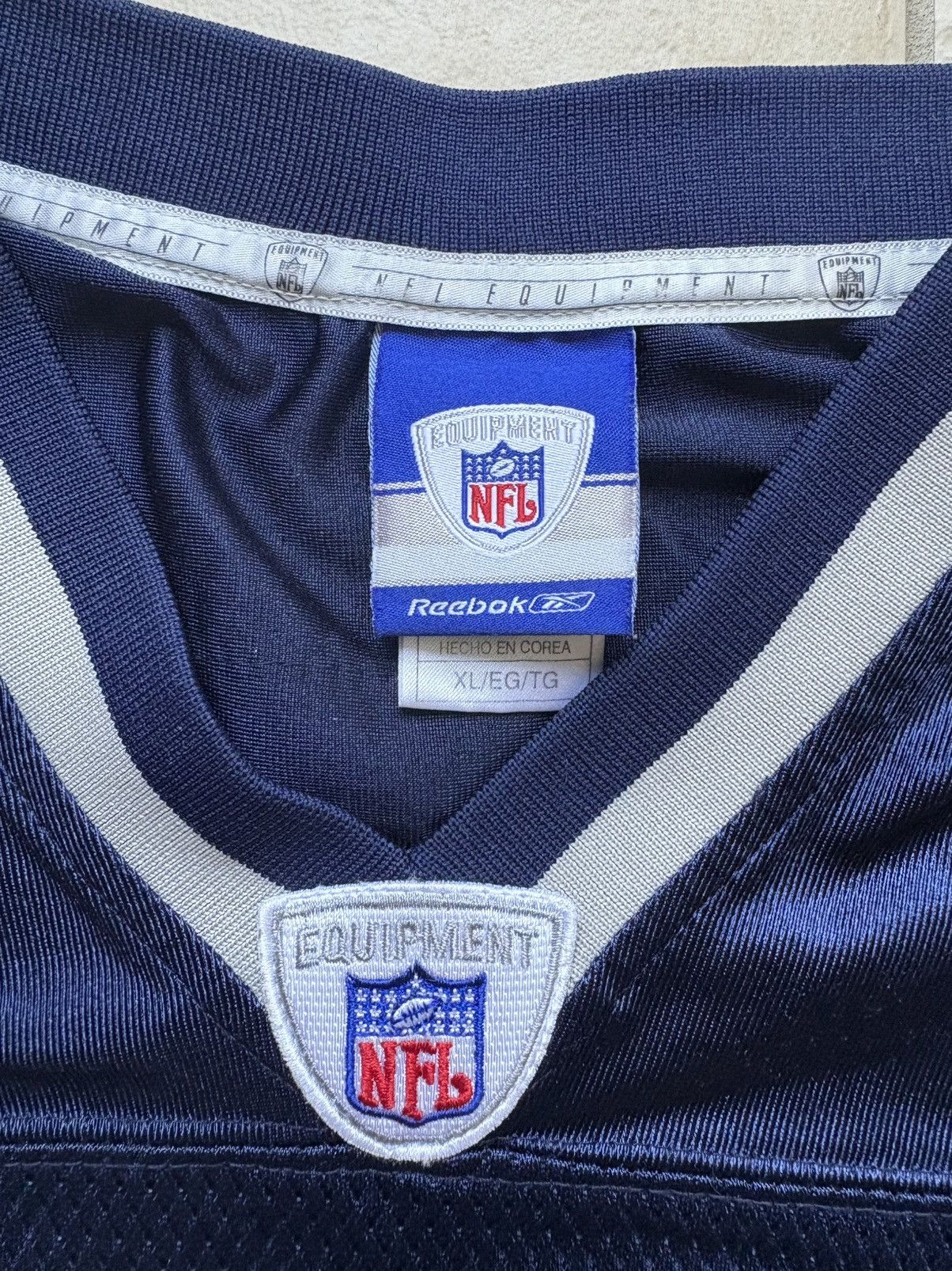 Reebok 2000’s Vintage Patriots Jersey Size US XL / EU 56 / 4 - 5 Thumbnail
