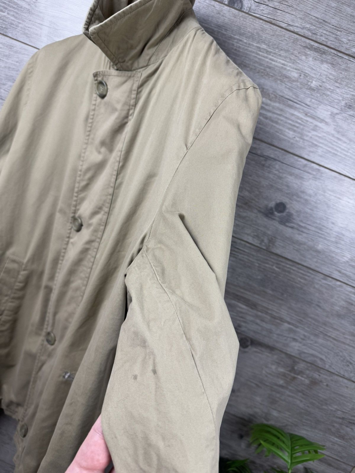 Burberry Burberry Vintage Trench Coat Jacket Bomber Luxury Size L Size US L / EU 52-54 / 3 - 17 Thumbnail