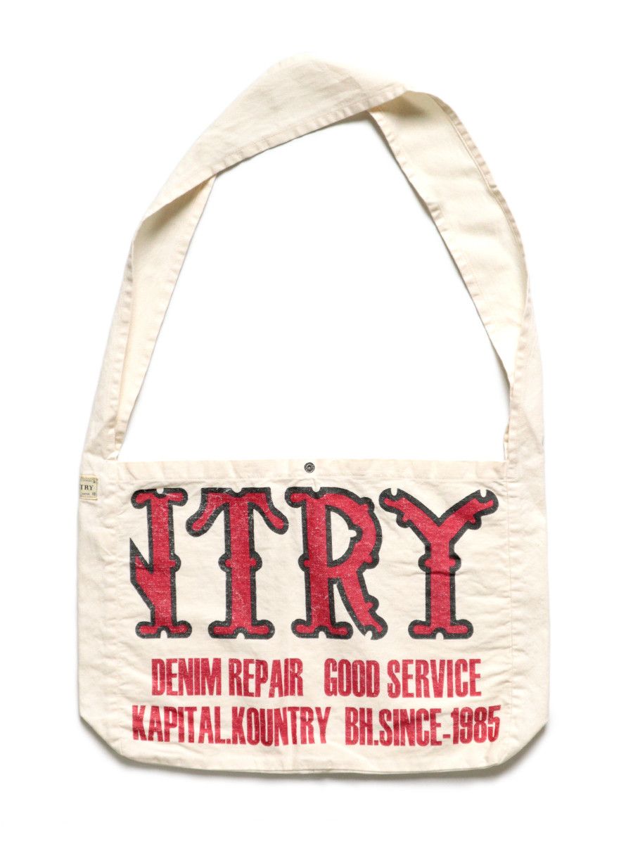 Kapital Kapital KOUNTRY Cotton twill FACTORY BOOK BAG brand new Size ONE SIZE - 1 Thumbnail
