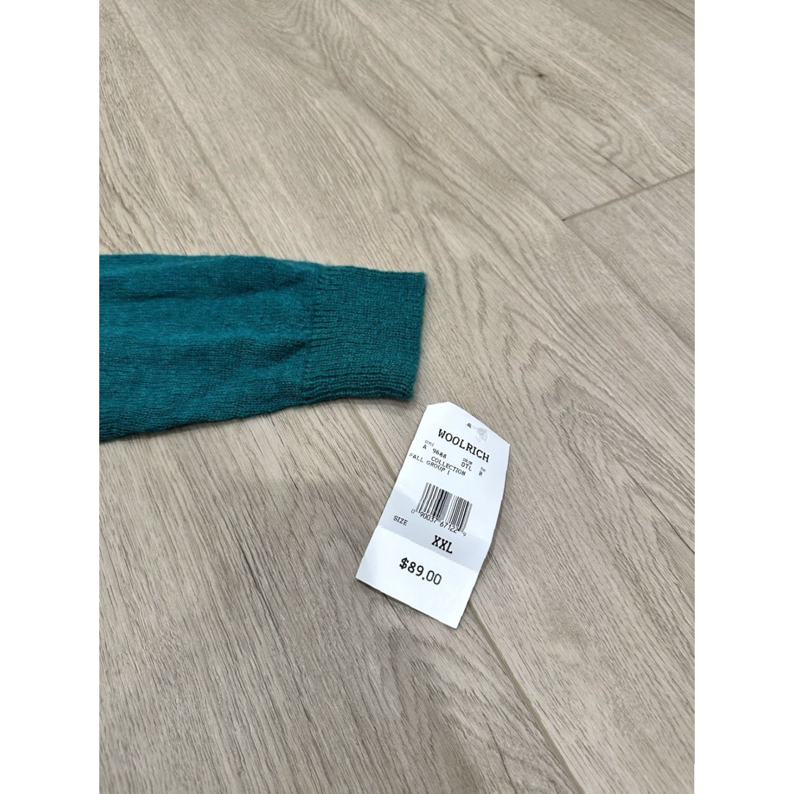 Vintage VINTAGE? No — Woolrich Sweater 2XL Green Mohair Motif Womens Crew Neck Long Sleeve Pullover Size XXL / US 16-18 / IT 52-54 - 6 Thumbnail