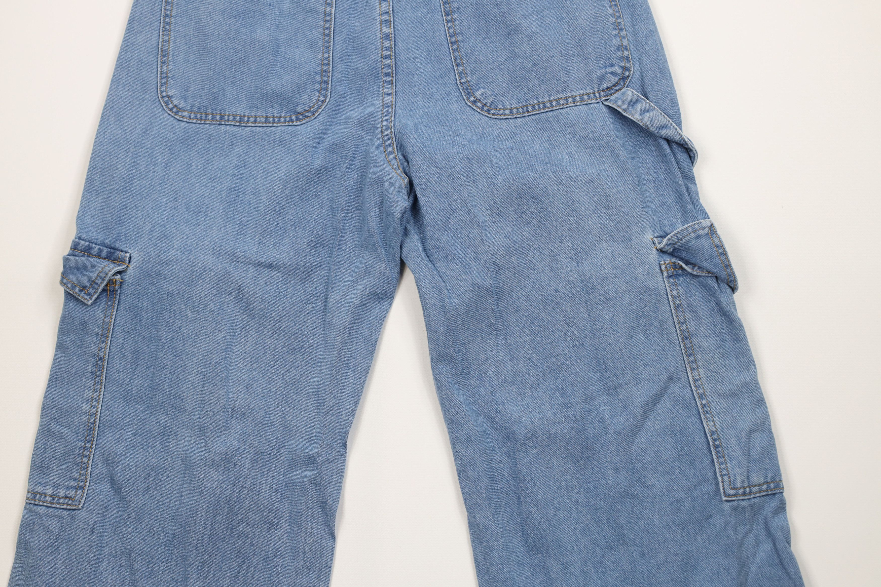 Vintage Vintage 90s Y2K Streetwear Wide Leg Skateboard Cargo Jeans Size US 32 / EU 48 - 11 Thumbnail