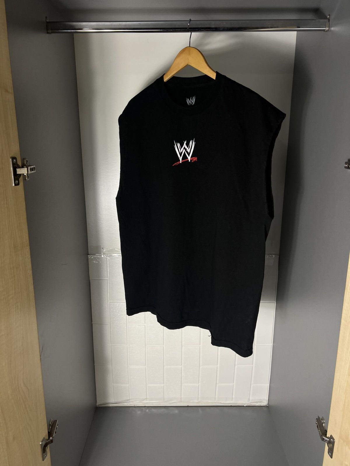 WWE VINTAGE WWE WRESTLING WWF RETRO T-SHIRT DOUBLE PRINTED 90s Size US L / EU 52-54 / 3 - 3 Thumbnail