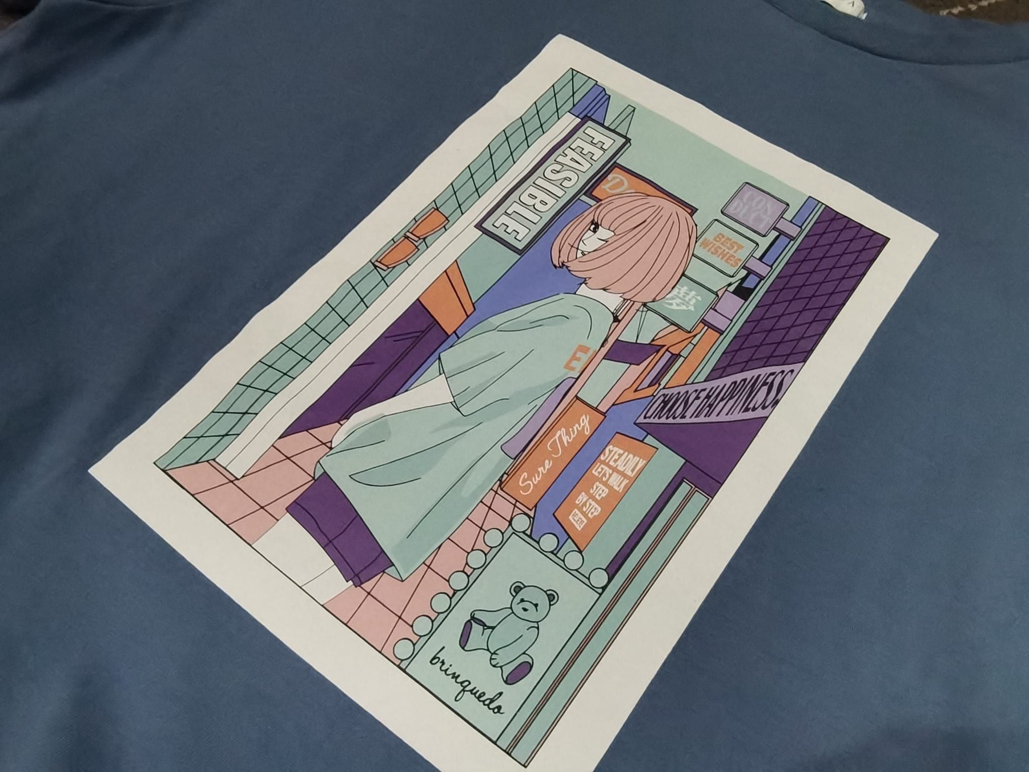 Other C. O. L. Z. A anime printed tee M 2178 Size M / US 6-8 / IT 42-44 - 7 Thumbnail