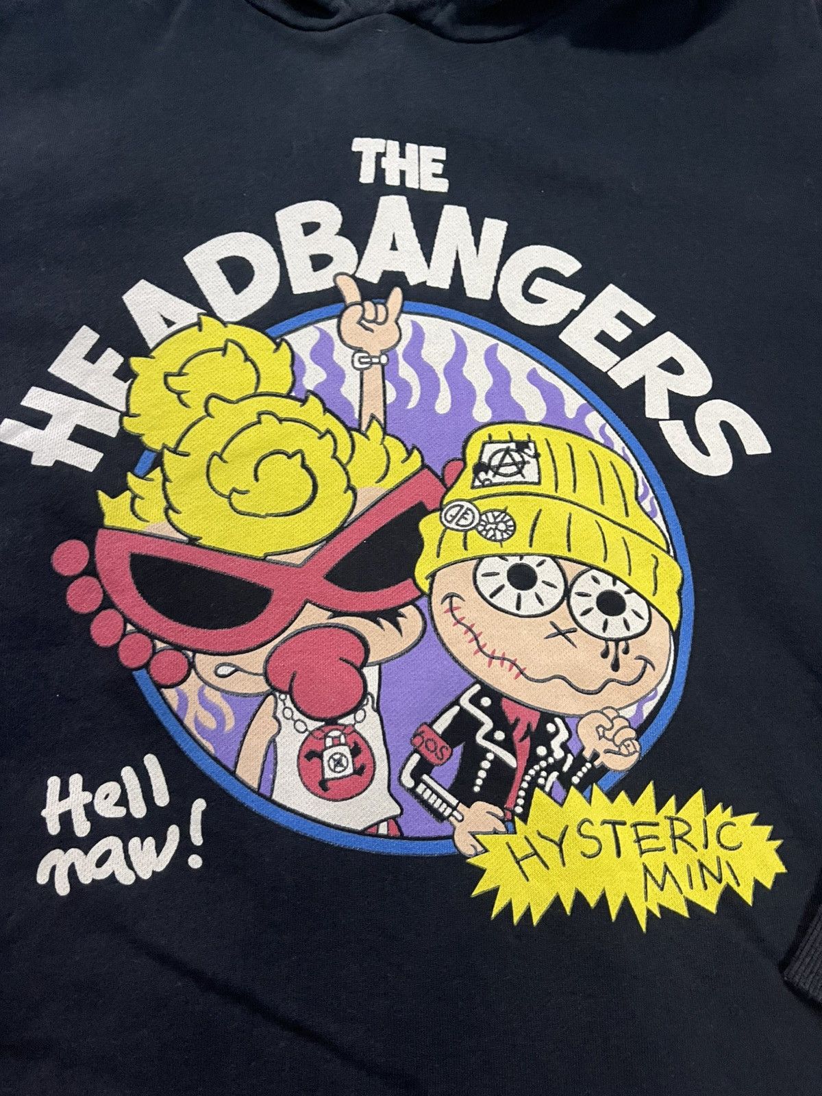 Hysteric Glamour HYSTERIC KIDS THE HEADBANGERS HOODIE SIZE XXL VERY RARE Size US XXL / EU 58 / 5 - 3 Thumbnail