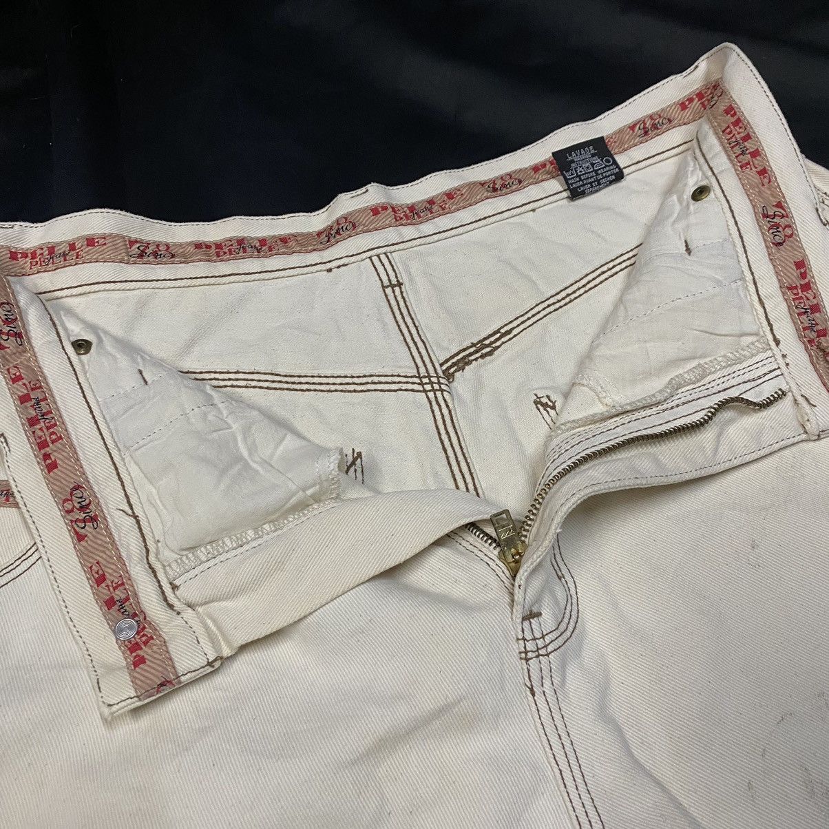 Pelle Pelle × Vintage Vintage Pelle Pelle Carpenter Jeans Size US 34 / EU 50 - 5 Thumbnail