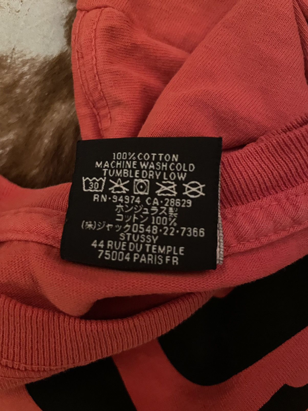 Stussy Stussy Overdyed Graphic Tee Size US M / EU 48-50 / 2 - 4 Thumbnail