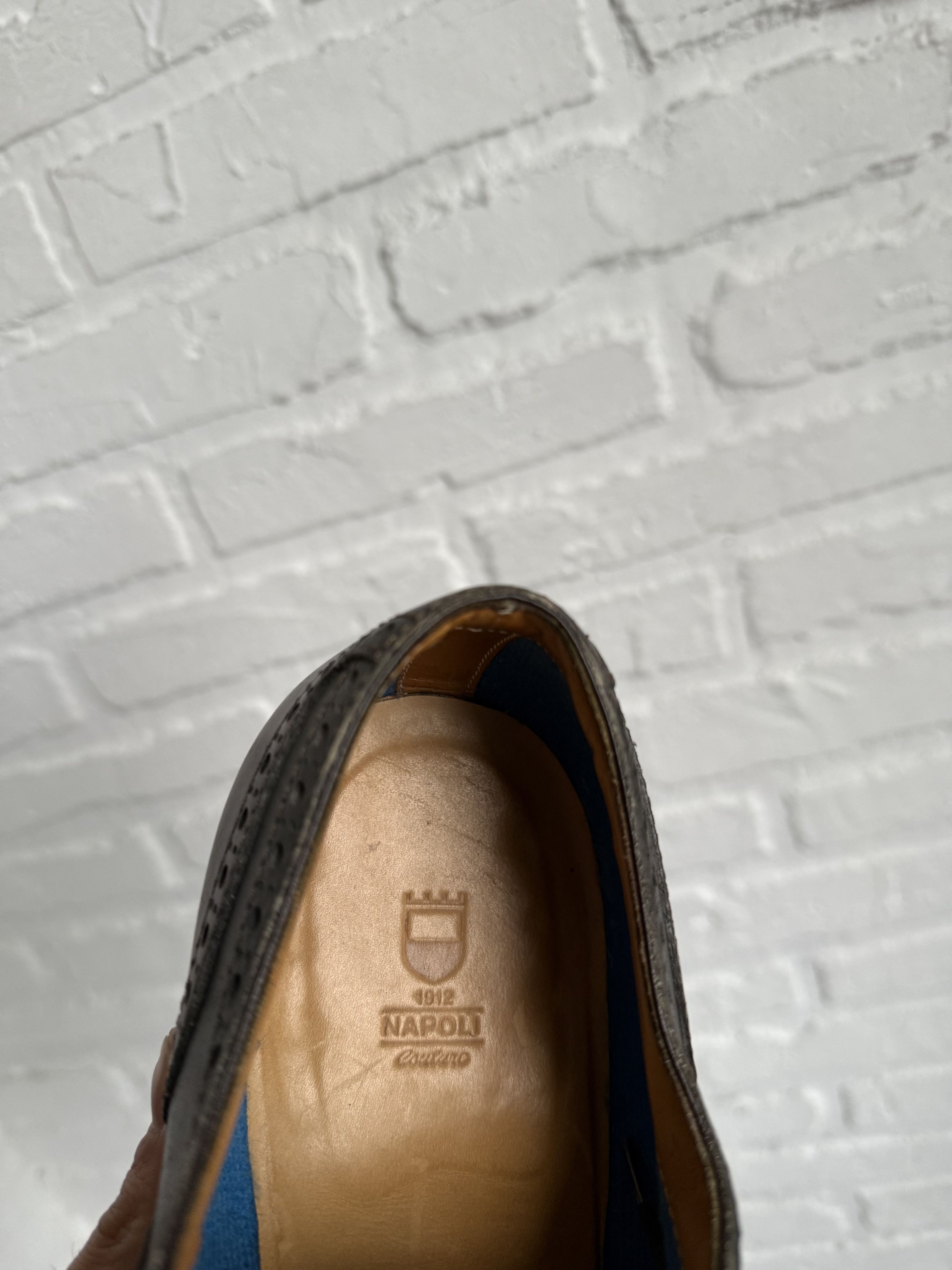 Sutor Mantellassi Sutor Mantellassi Italian Hand Made Leather Oxford Brogue Size US 8.5 / EU 41-42 - 9 Thumbnail