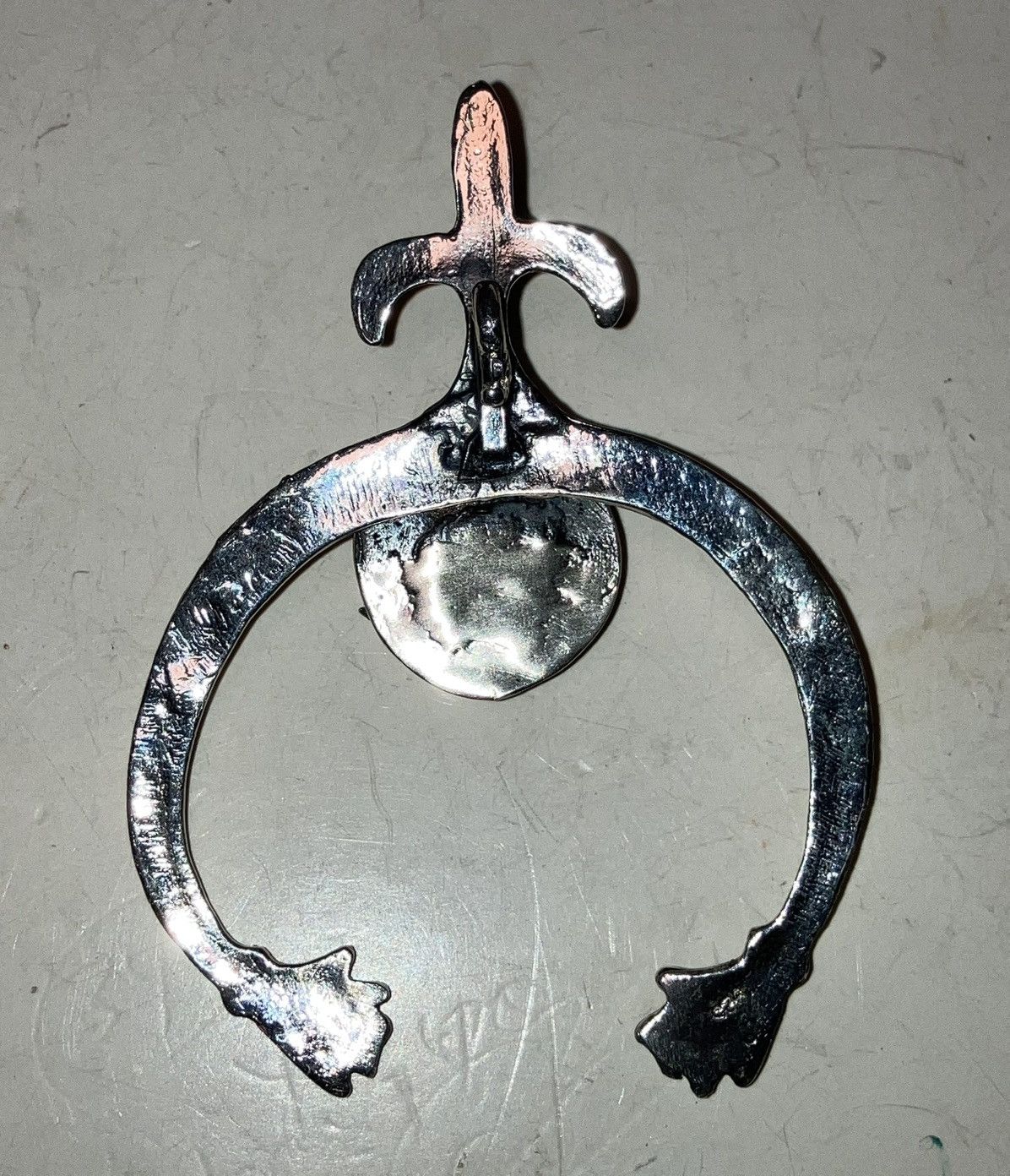 Other AJ Sterling Native inspired Naja Pendant Kingman Turquoise Size ONE SIZE - 2 Thumbnail