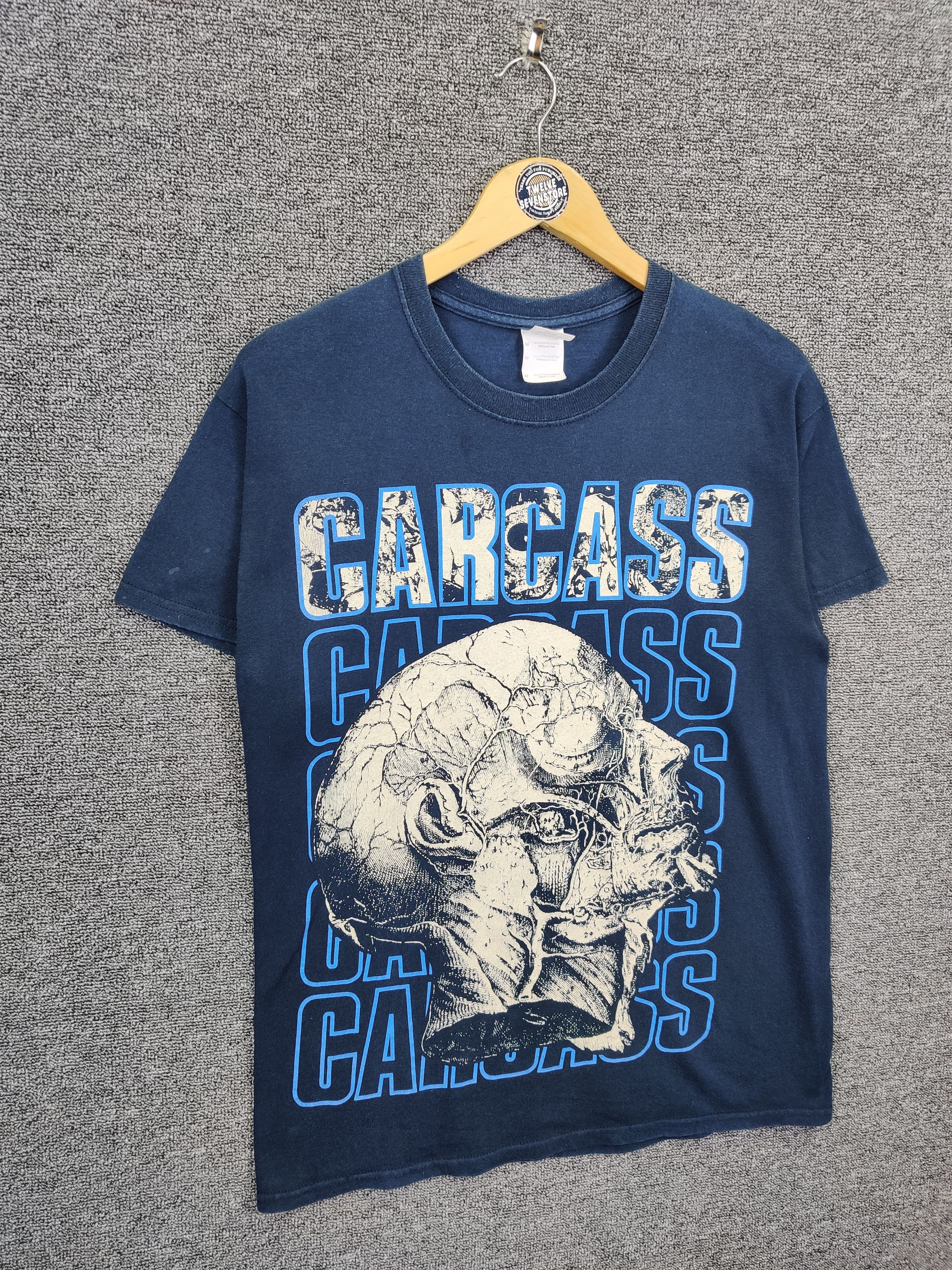 Band Tees Vintage Carcass Necro Head Tee Tshirt Size US M / EU 48-50 / 2 - 5 Thumbnail