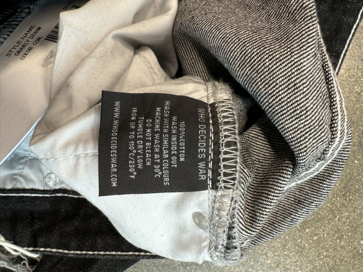 Who Decides War Who Decides War Gnarly Jeans Black Size US 36 / EU 52 - 3 Thumbnail