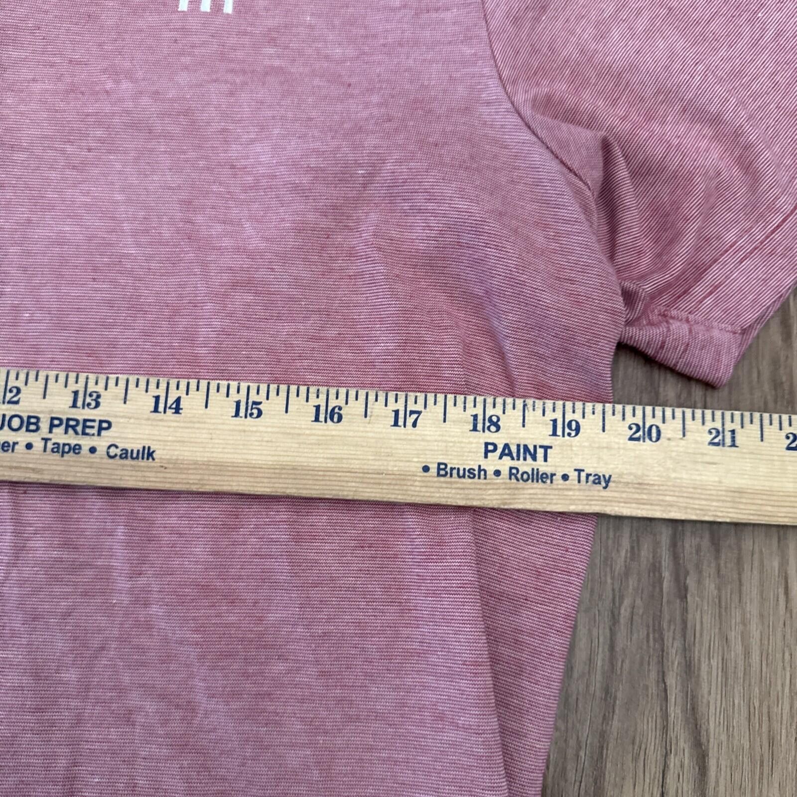 TravisMathew Travis Mathew Zinna Golf Polo Heather Cardinal Short Sleeve Size US M / EU 48-50 / 2 - 4 Thumbnail