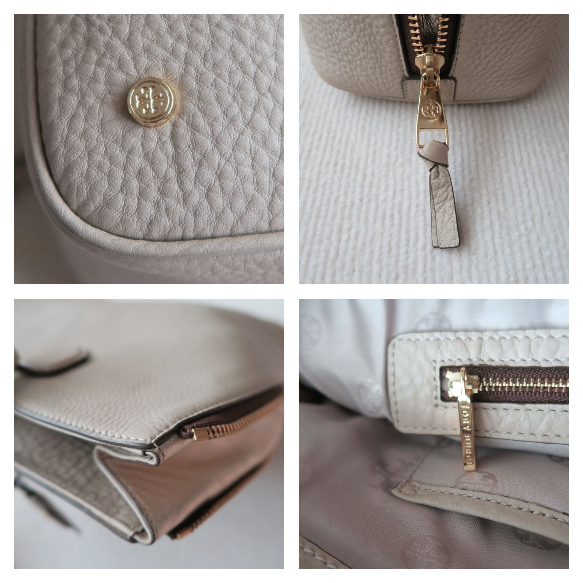 Tory Burch Tory Burch Expandable Robinson Leather Shoulder Tote Handbag Size ONE SIZE - 8 Thumbnail