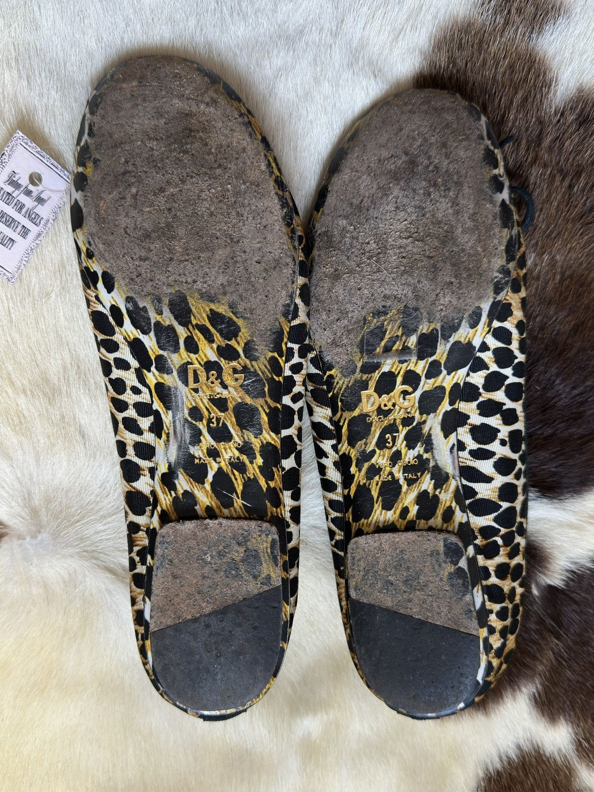 Dolce & Gabbana Vintage Dolce&Gabbana leopard ballet flats Size US 6 / IT 36 - 6 Thumbnail