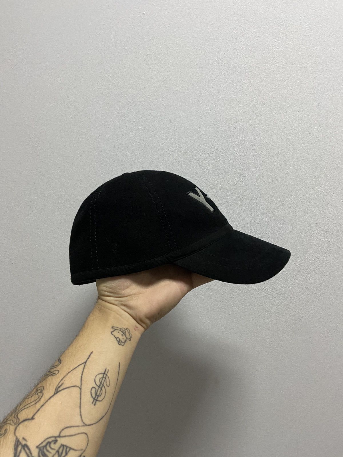 Adidas × Y-3 × Yohji Yamamoto Y-3 Yohji Yamamoto big logo cap vintage adidas Japanese Size ONE SIZE - 2 Thumbnail